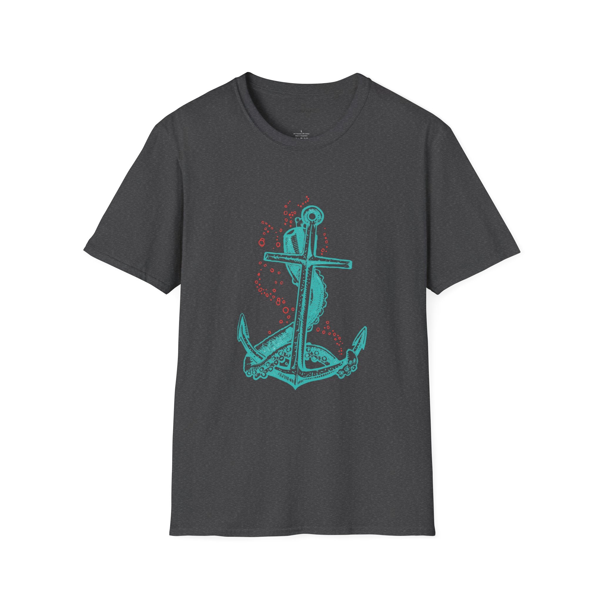 Anchor - Unisex Softstyle T-Shirt 100% Cotton Graphic
