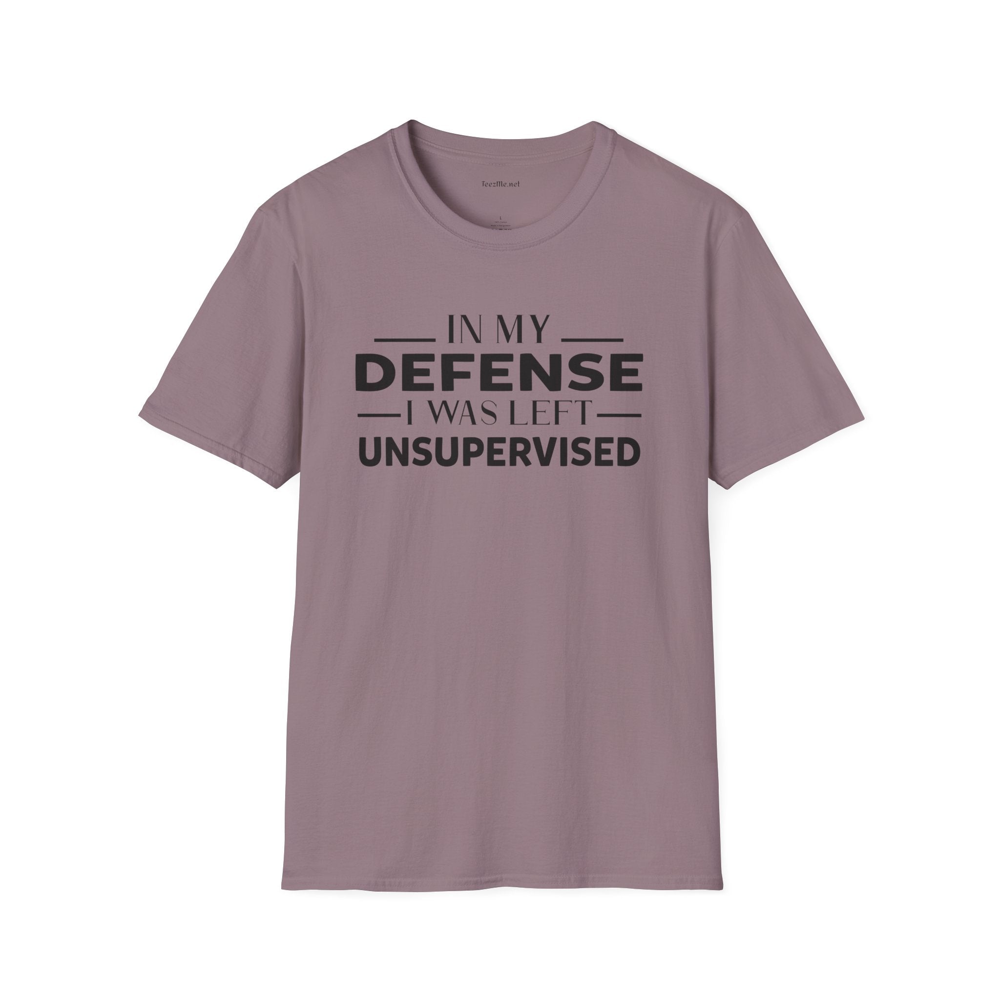 In My Defense Unisex SoftStyle T-Shirt 100% Cotton