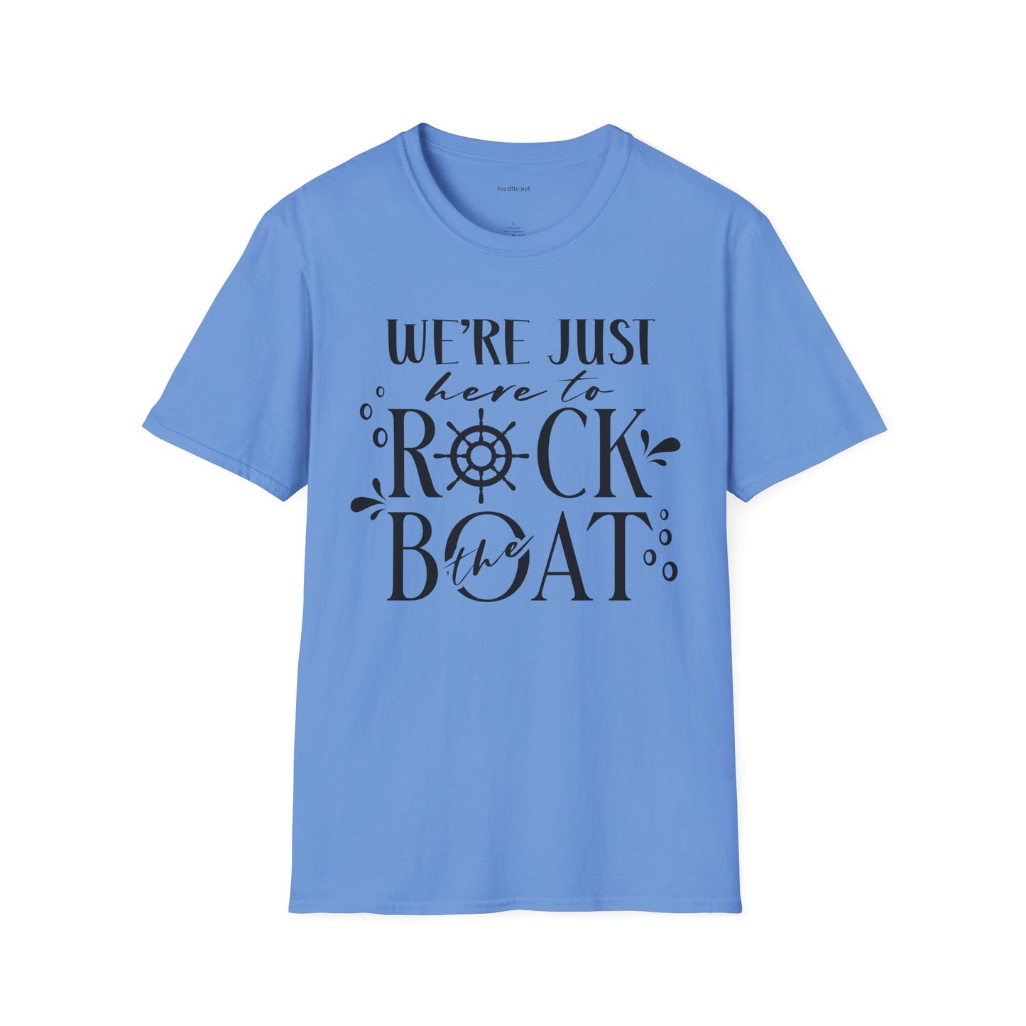 Rock the Boat - Unisex Softstyle T-Shirt 100% Cotton Graphic