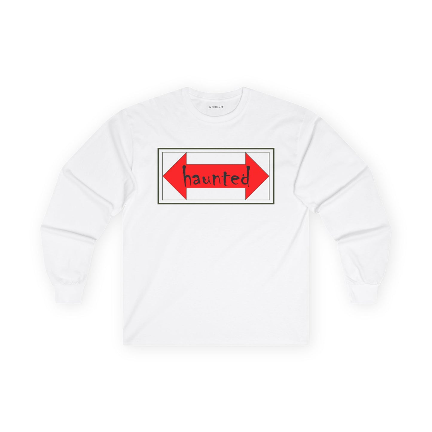 Haunted Unisex Ultra Cotton Long Sleeve Tee