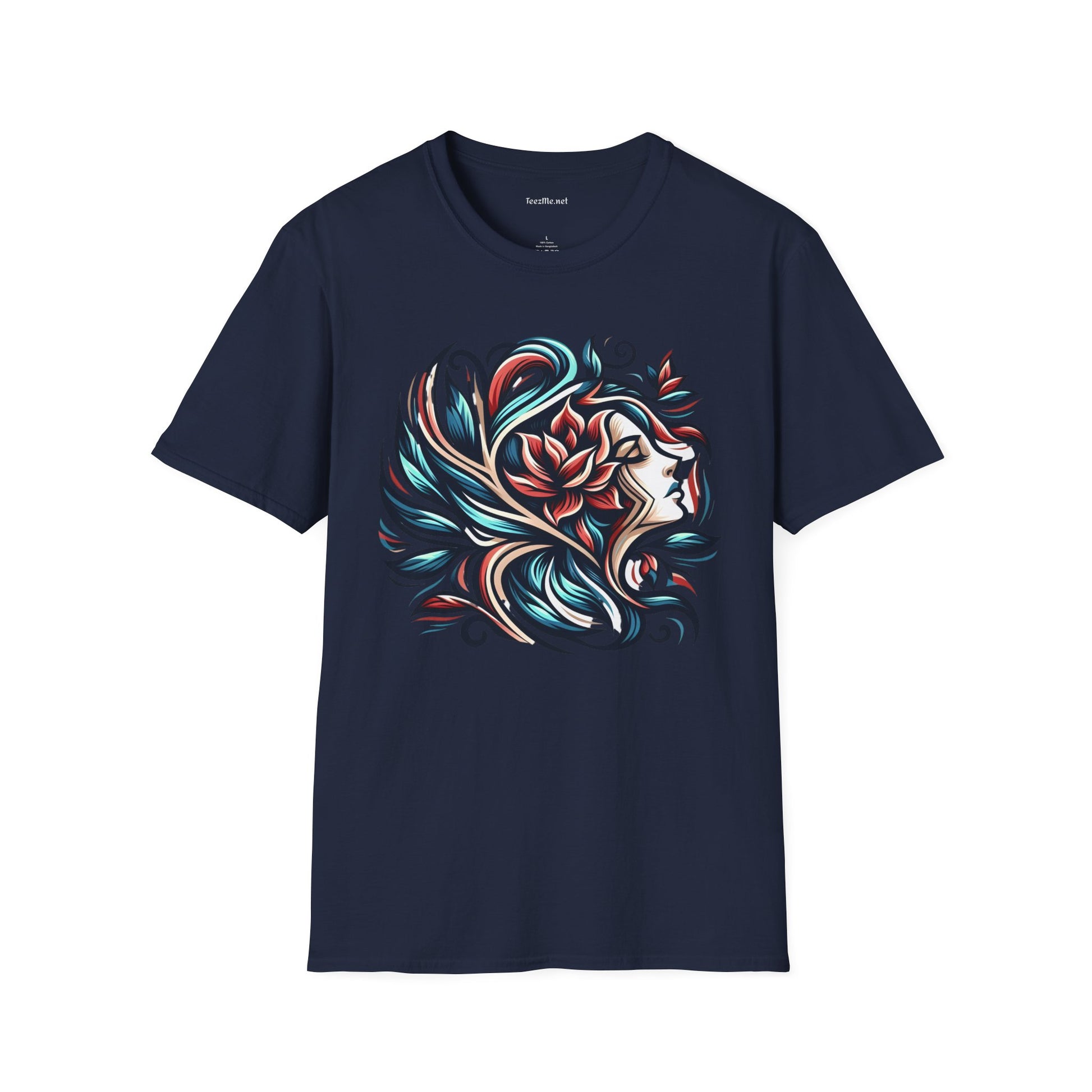 Transformation Woman 02 Unisex Softstyle T-Shirt 100% Cotton Graphic