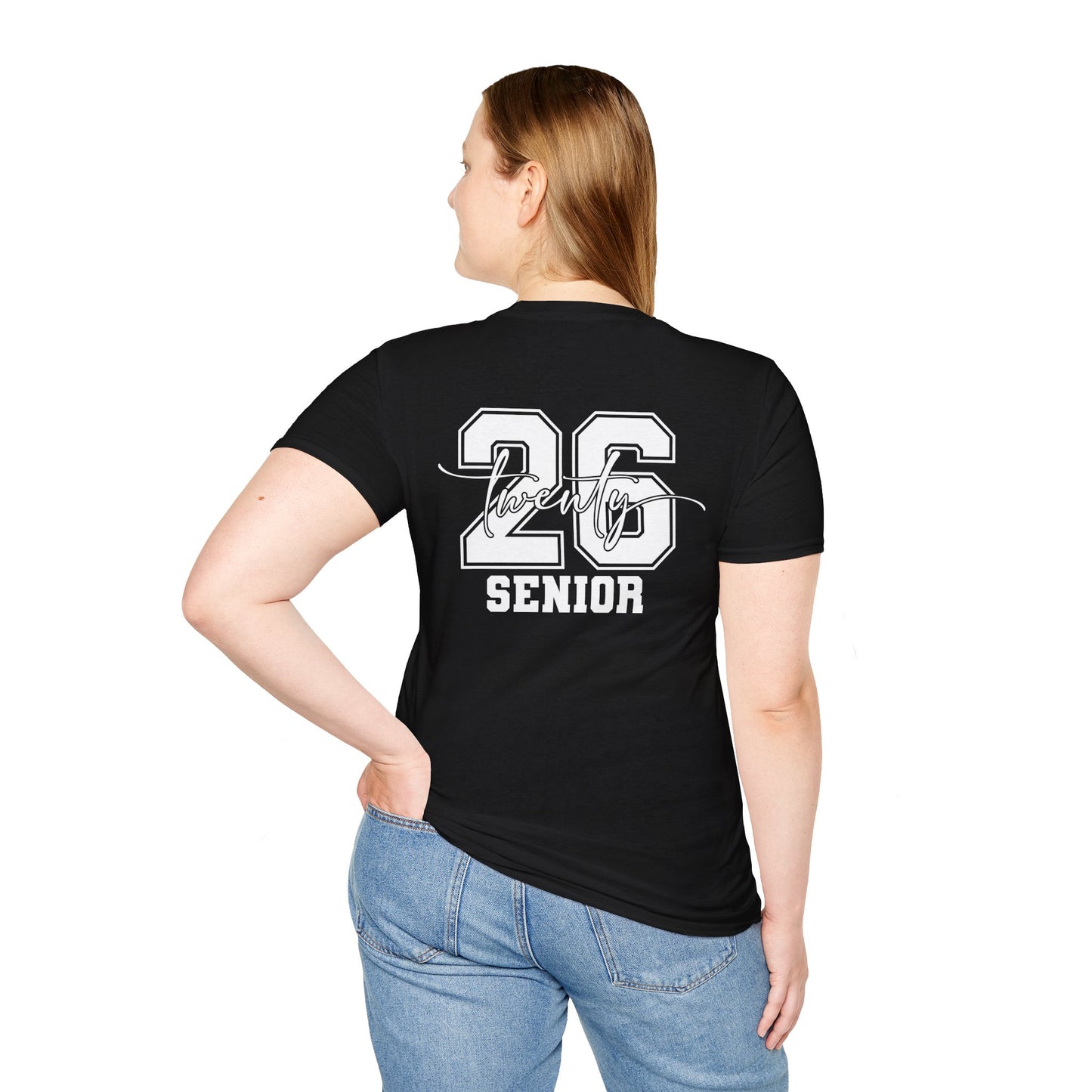 Senior Class of '26 Unisex Softstyle T-Shirt 100% Cotton Graphic