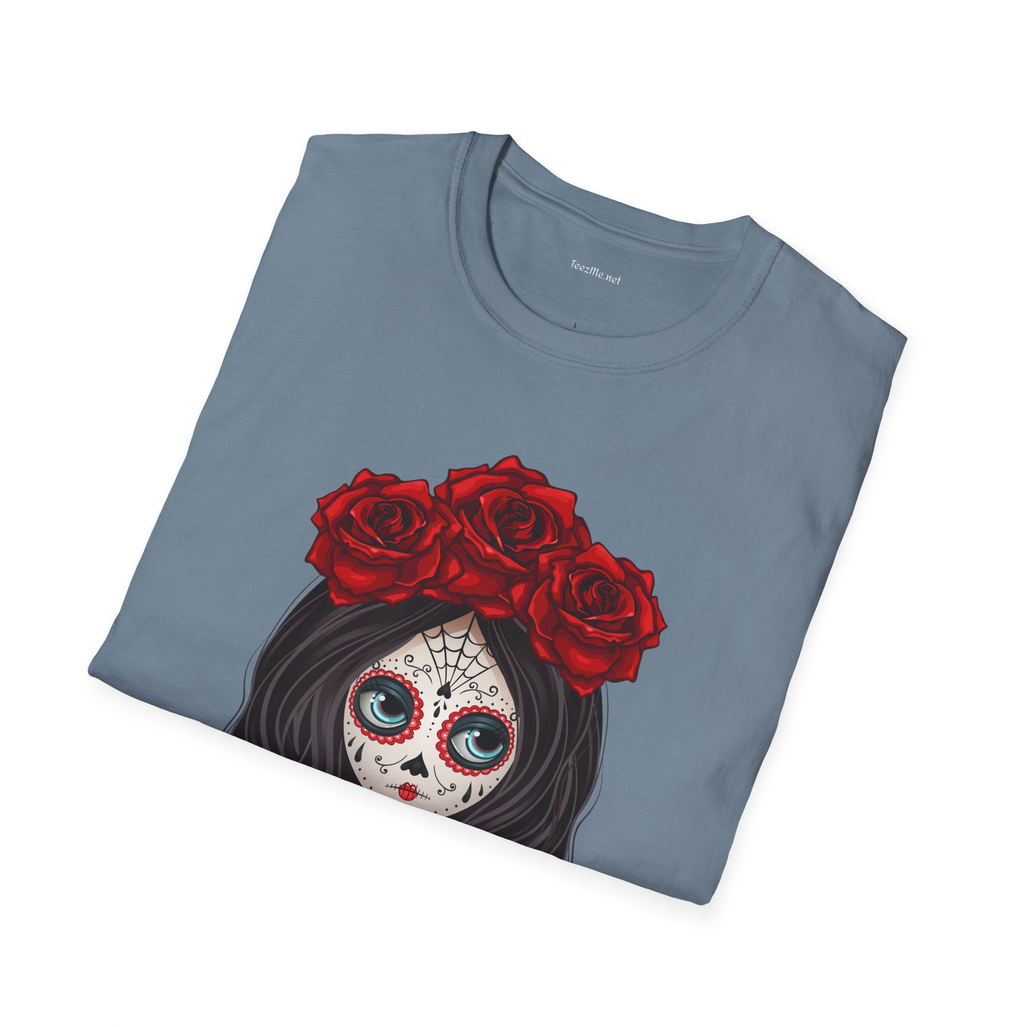 Zombie Girl - Unisex Softstyle T-Shirt 100% Cotton Graphic