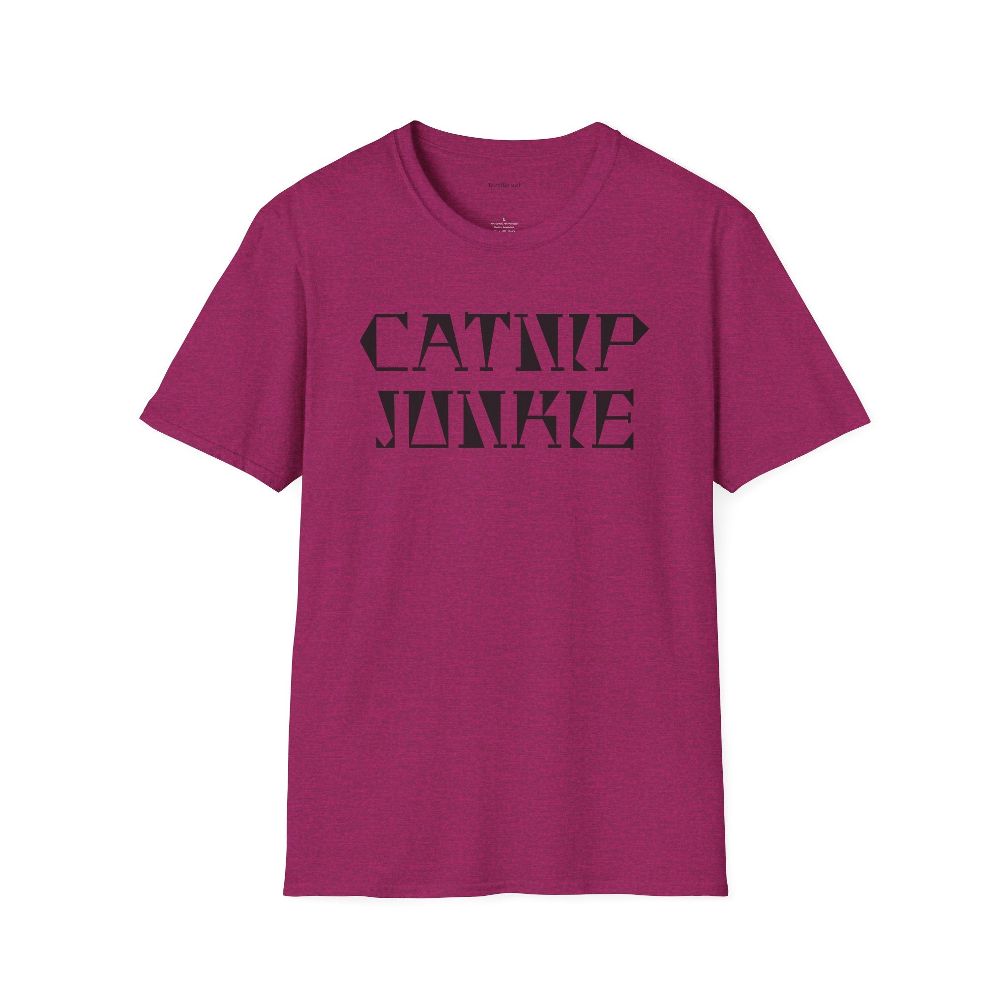 Catnip Junkie - Unisex Softstyle T-Shirt 100% Cotton Graphic