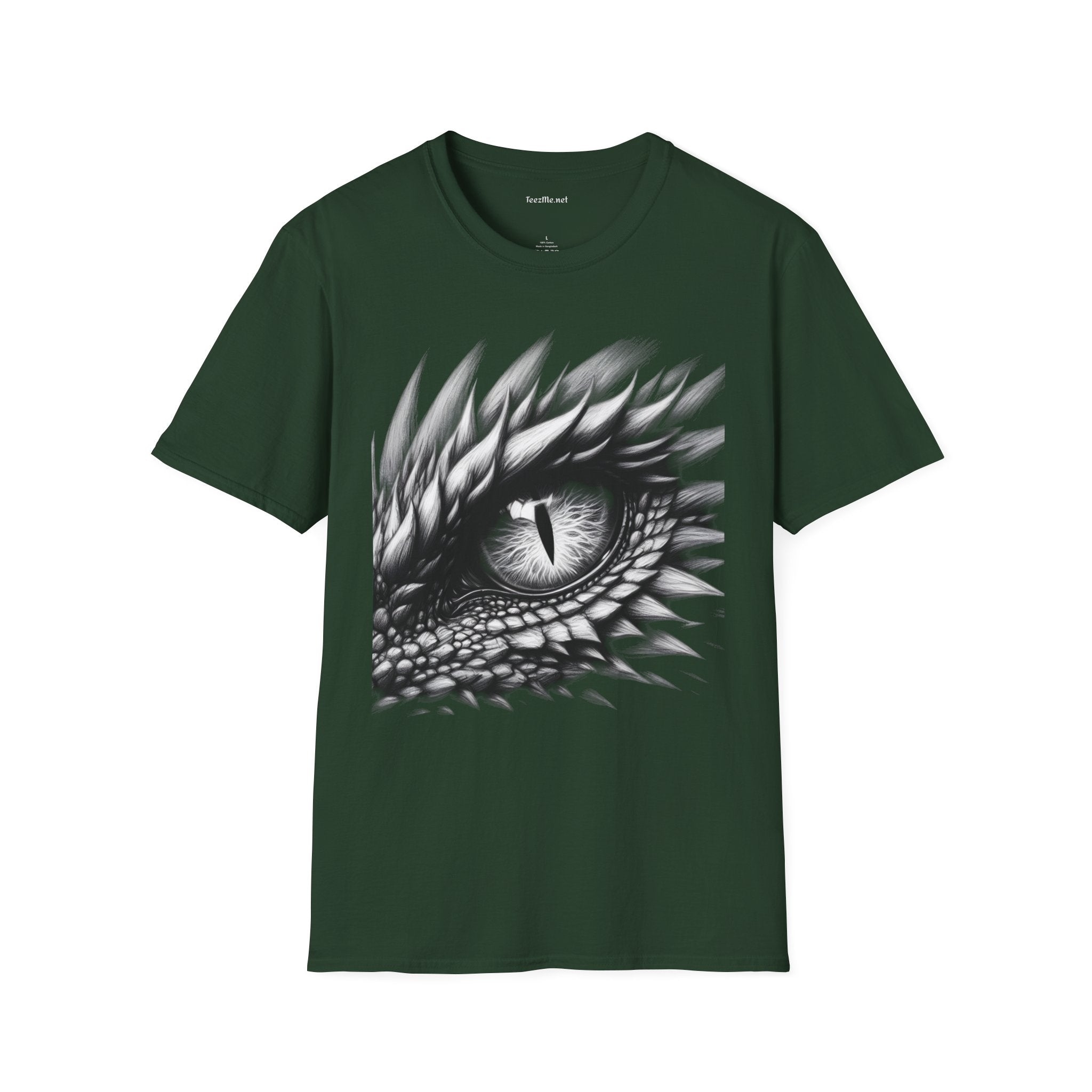 Dragon Eye - Unisex Softstyle T-Shirt 100% Cotton Graphic