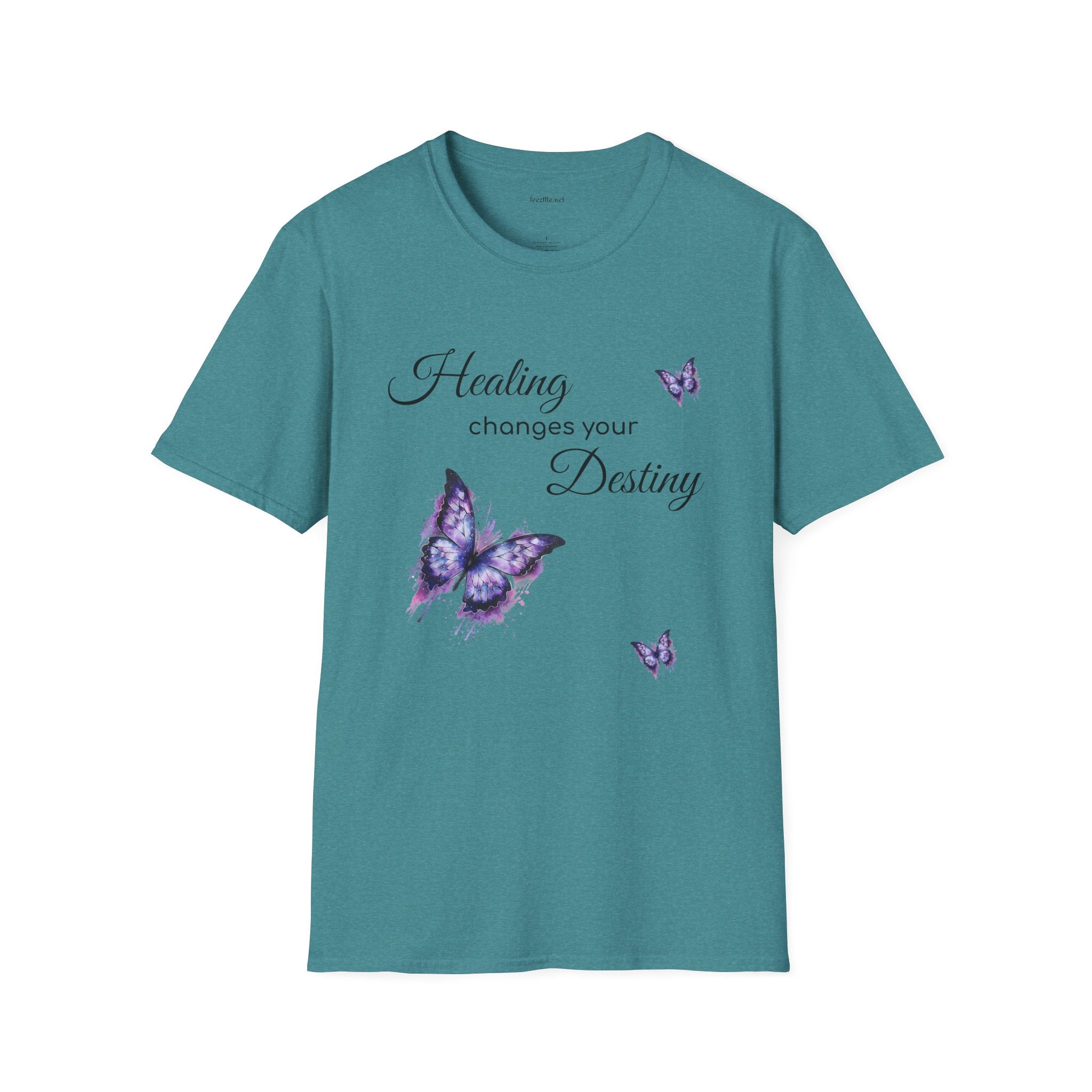 Healing changes your Destiny Unisex Softstyle T-Shirt 100% Cotton Graphic