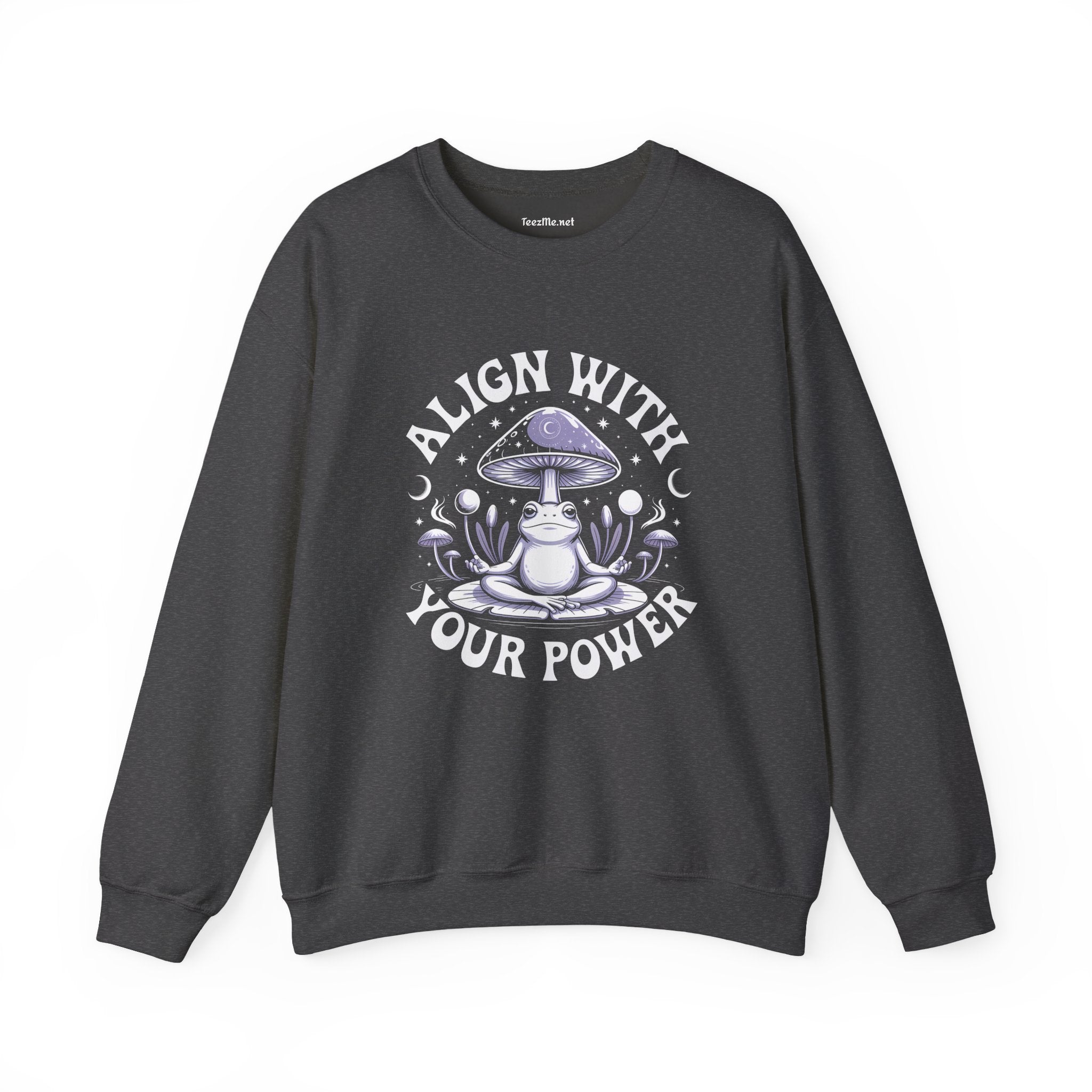 Align With Your Power Frog Unisex Heavy Blend™ Crewneck Sweatshirt
