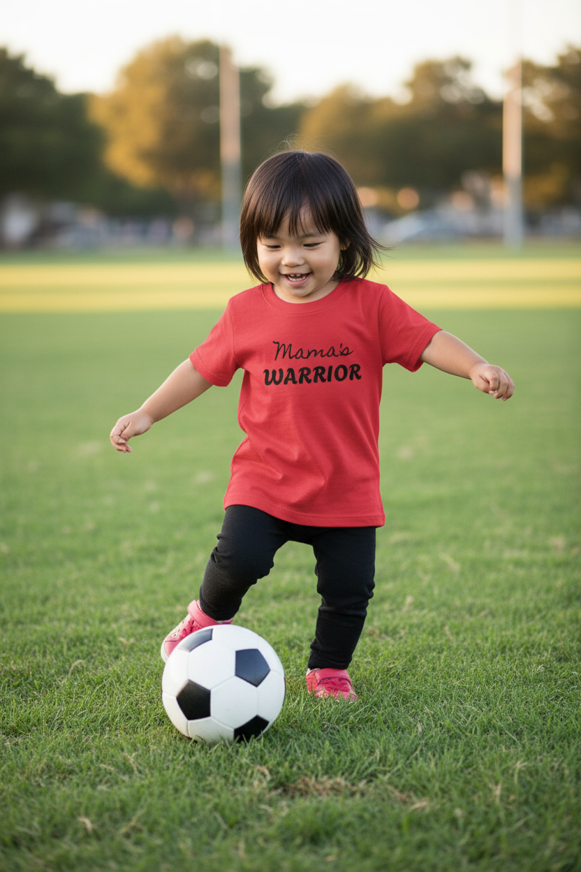 Mama's WARRIOR - Kids Softstyle Tee Children