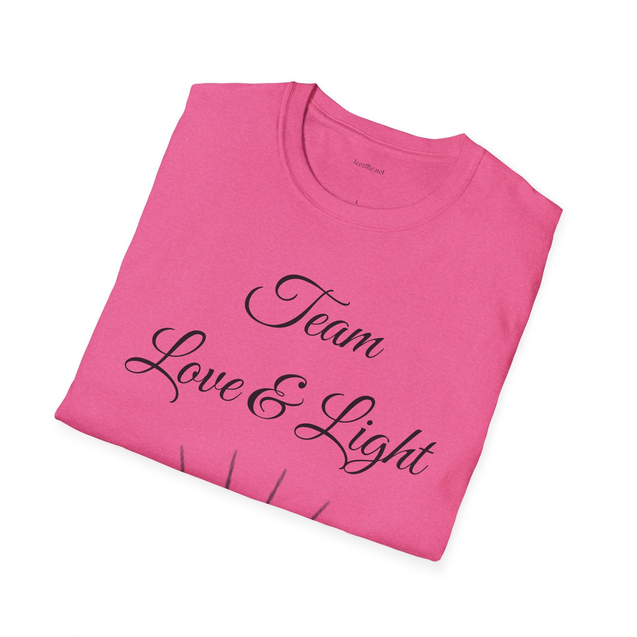 Team Love & Light - Unisex Softstyle T-Shirt 100% Cotton Graphic