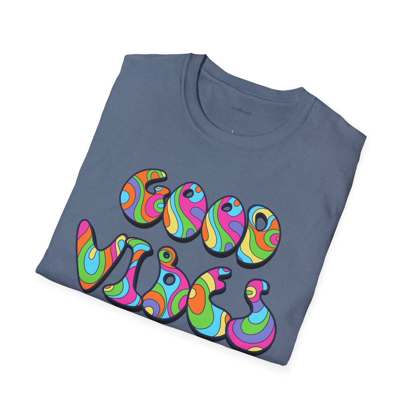 Good Vibes - Unisex Softstyle T-Shirt 100% Cotton Graphic