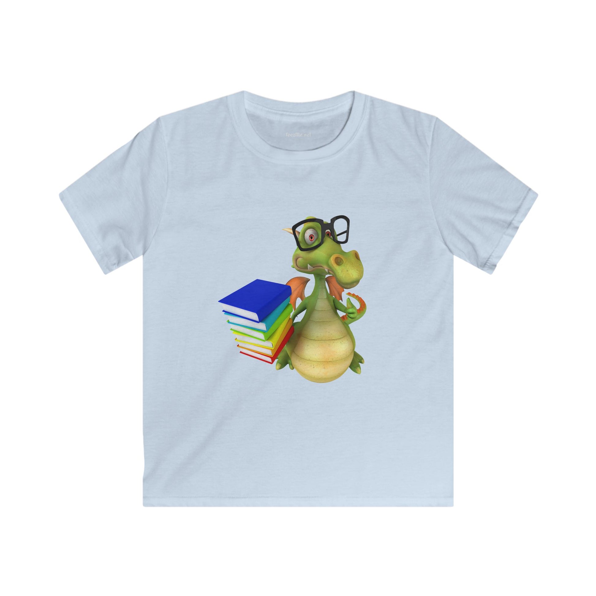 Books Dragon - Kids Softstyle Tee Children