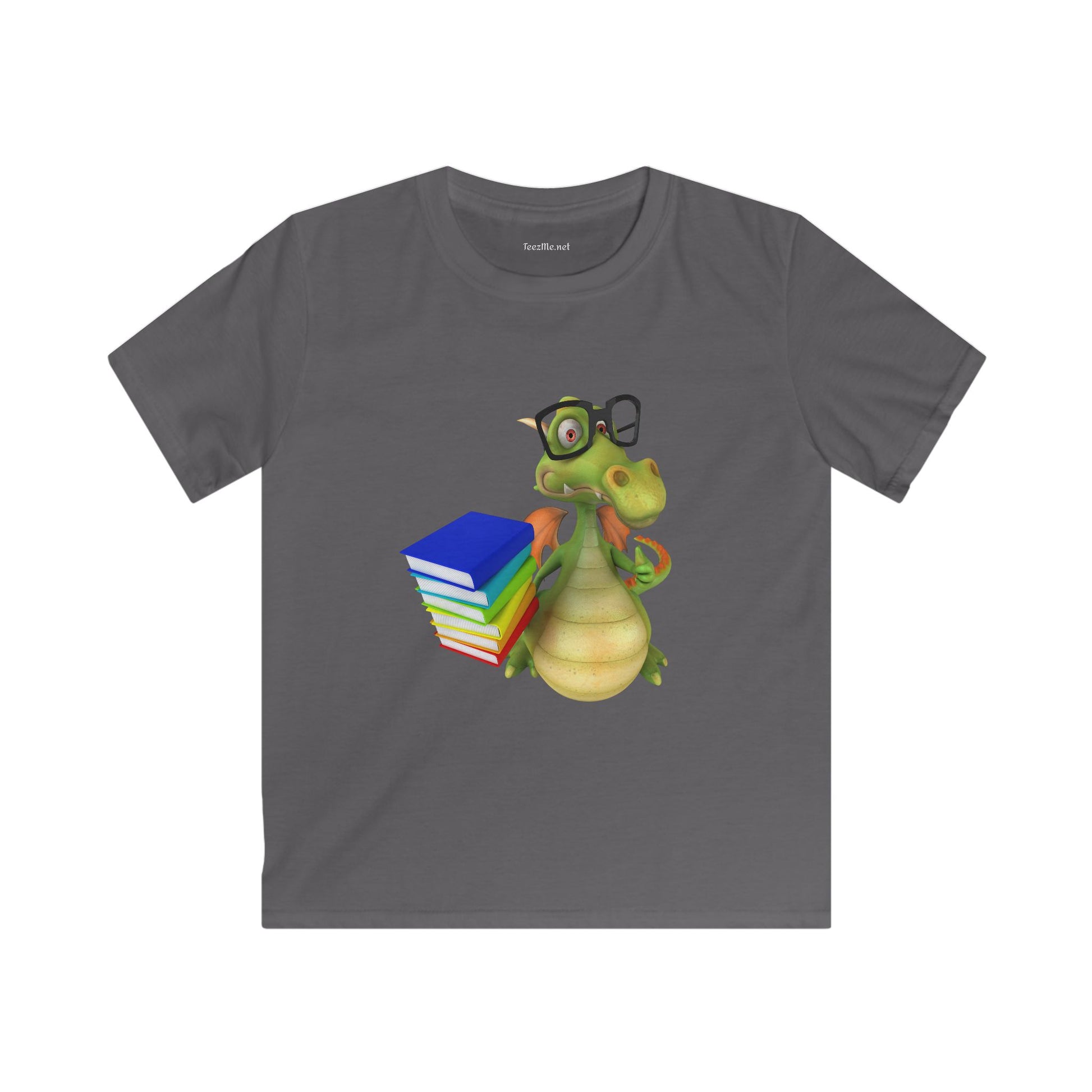Books Dragon - Kids Softstyle Tee Children