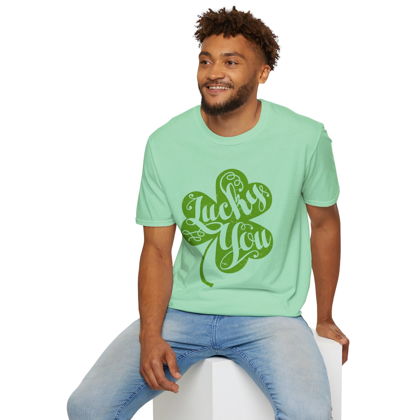 Lucky You - Unisex Softstyle T-Shirt 100% Cotton Graphic