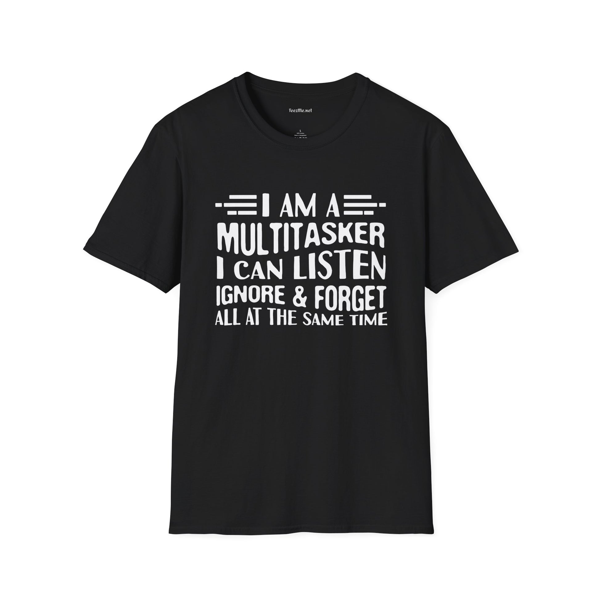 MultiTasker Unisex SoftStyle T-Shirt 100% Cotton