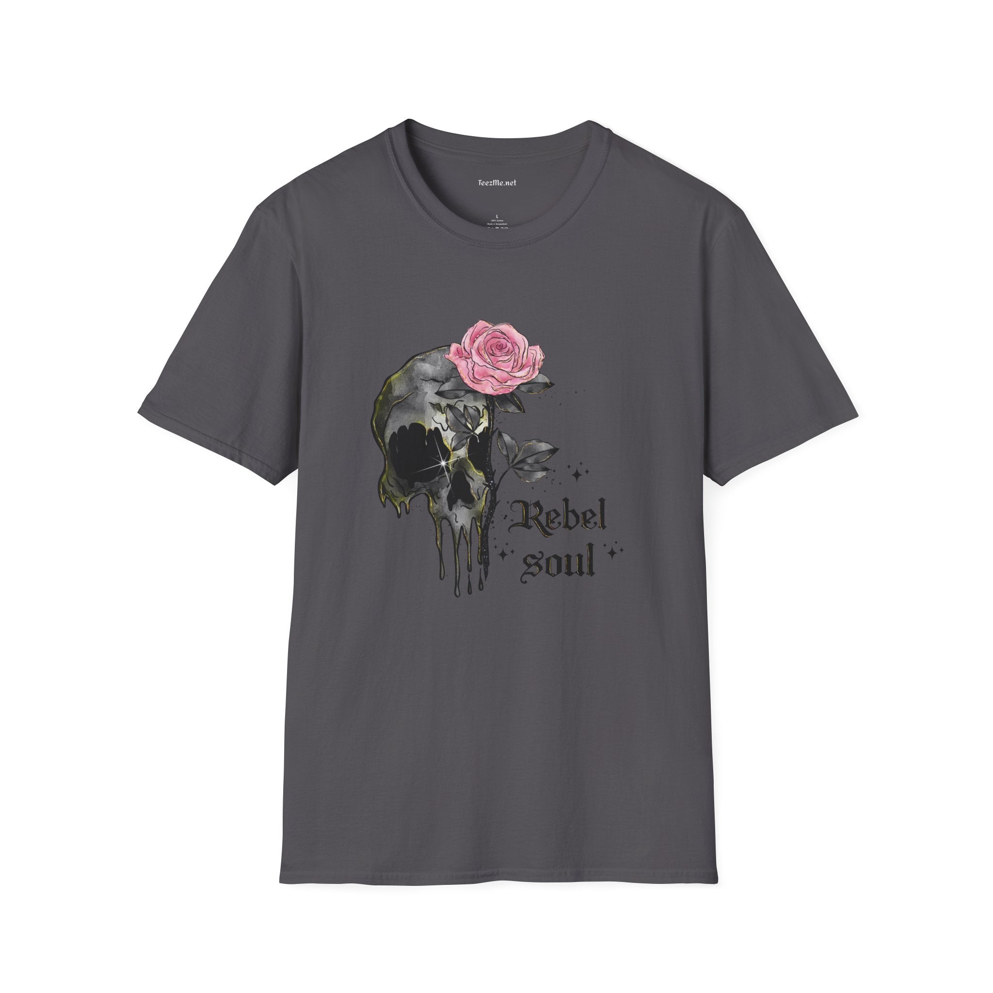 Rebel Soul 1 - Unisex Softstyle T-Shirt 100% Cotton Graphic