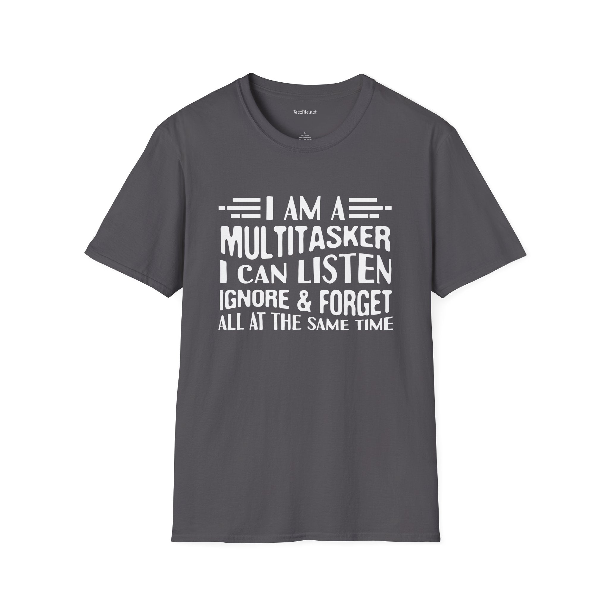 MultiTasker Unisex SoftStyle T-Shirt 100% Cotton