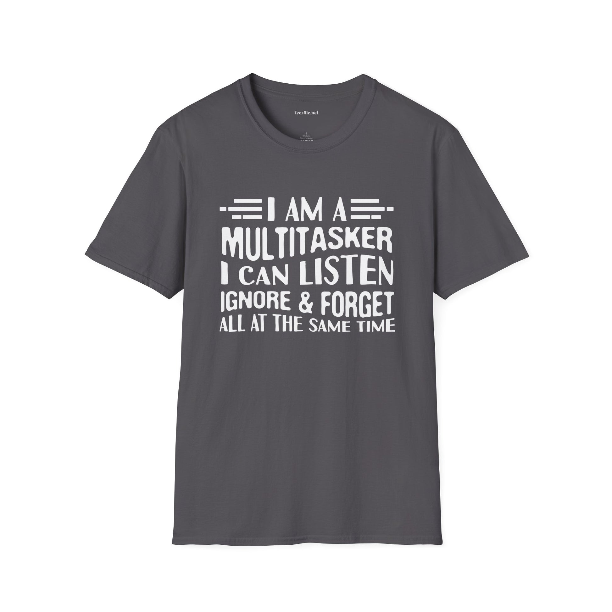 MultiTasker Unisex SoftStyle T-Shirt 100% Cotton