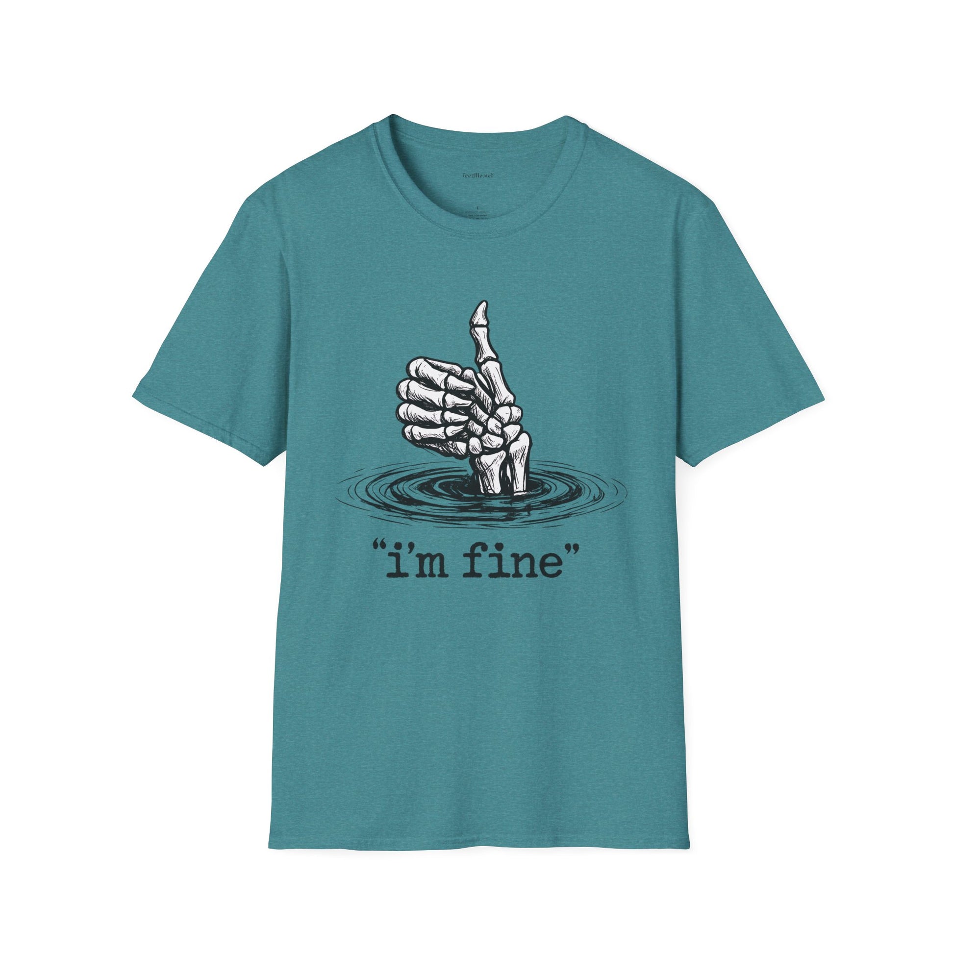 I'm Fine Skeleton Thumbs Up T-Shirt