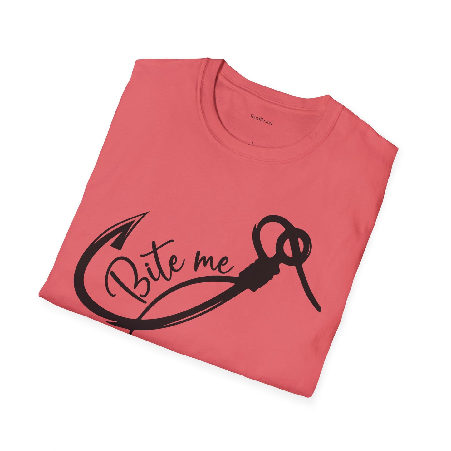 Bite Me  - Unisex Softstyle T-Shirt 100% Cotton Graphic