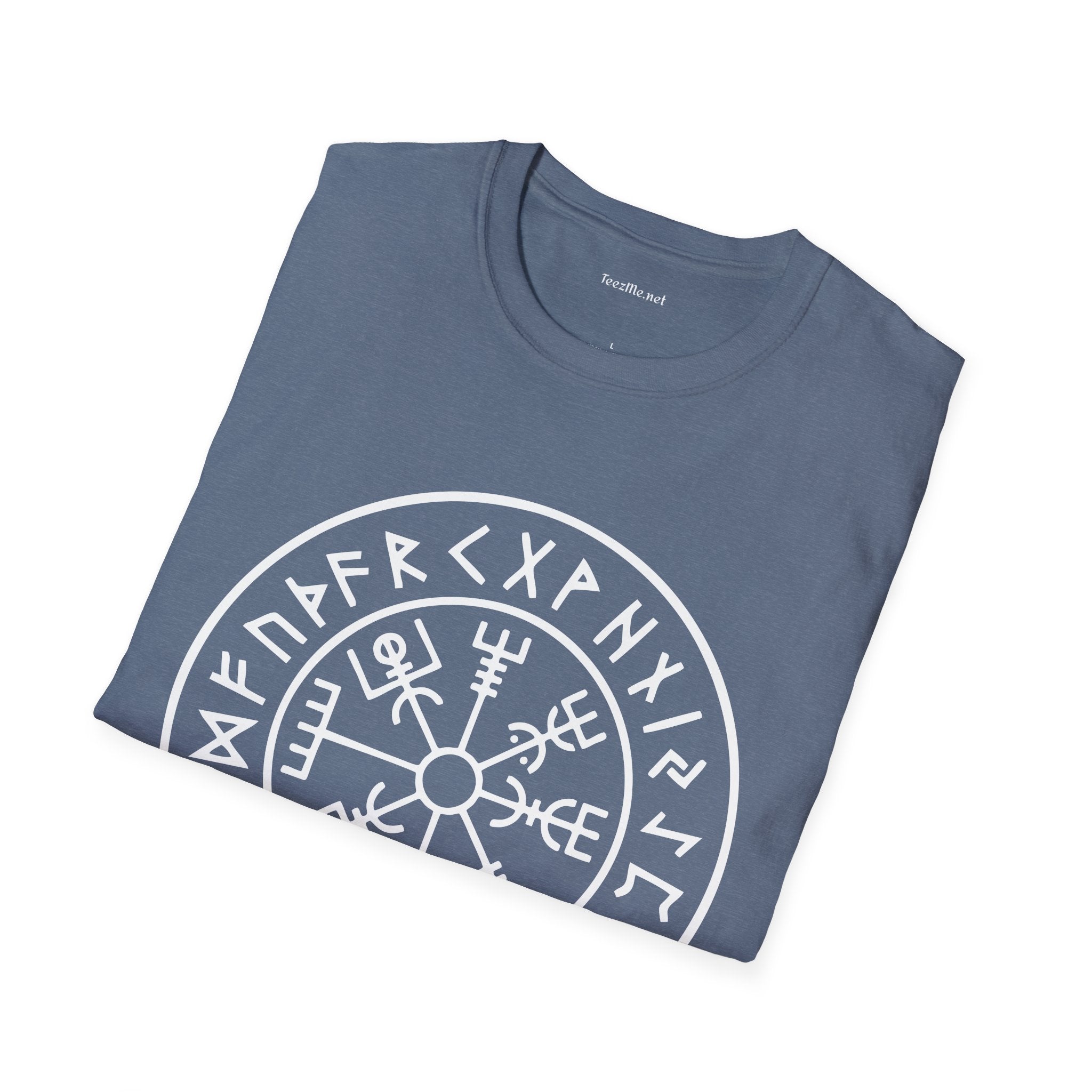 Viking Compass 01  Unisex Softstyle T-Shirt 100% Cotton