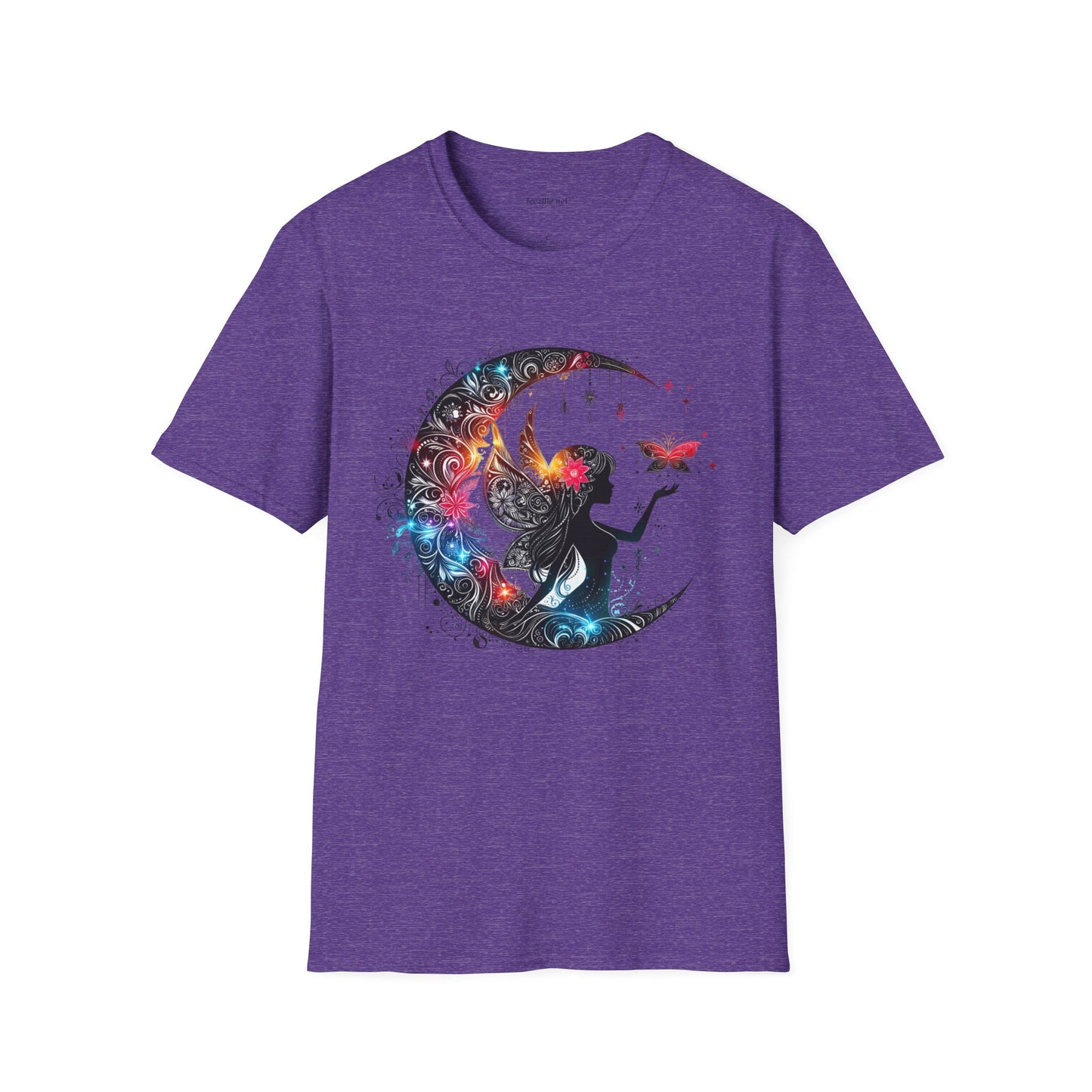 Moon Fairy 03 Unisex Soft Style T-Shirt 100% Cotton Graphic