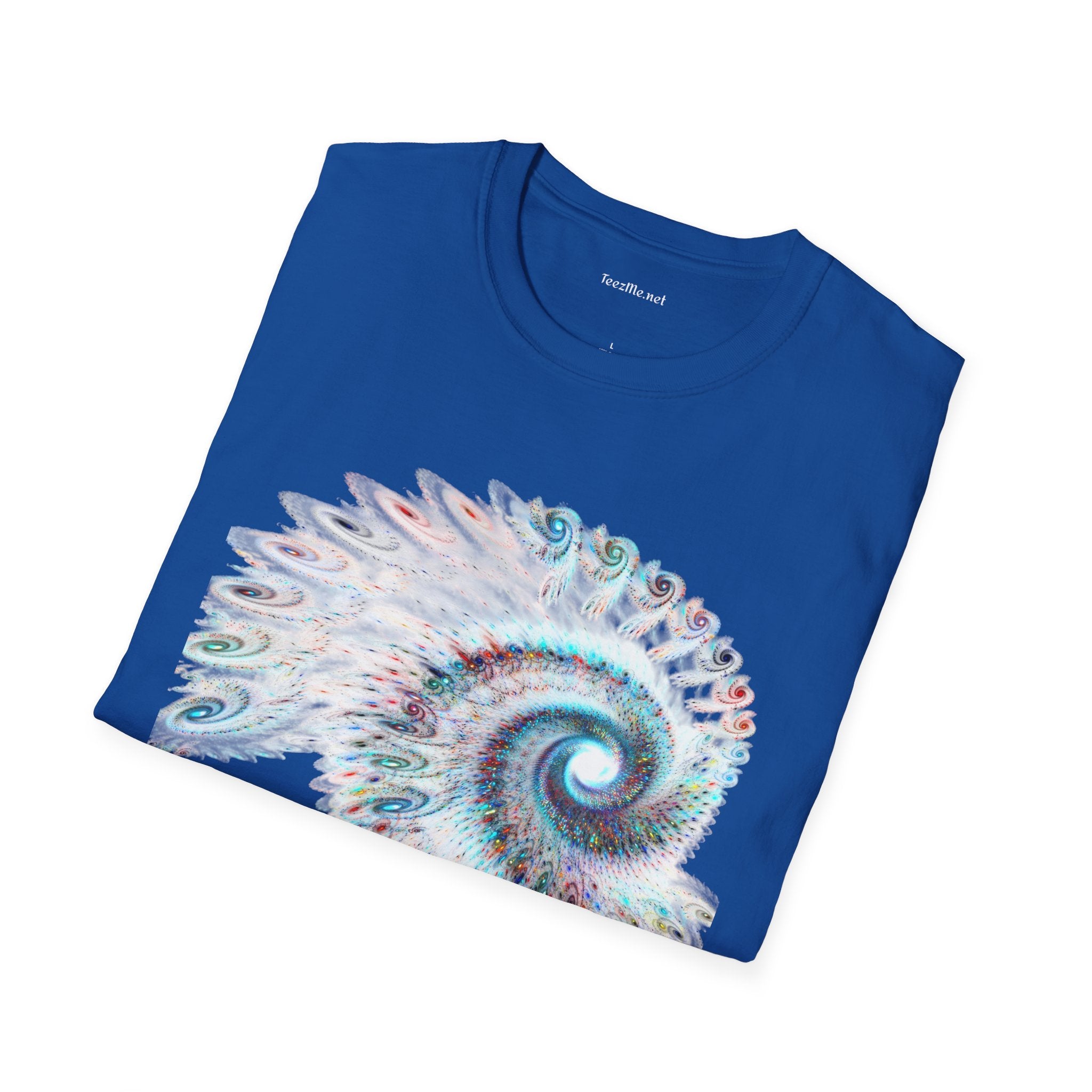 Abstract Spiral - Unisex  Softstyle T-Shirt 100% Cotton Graphic