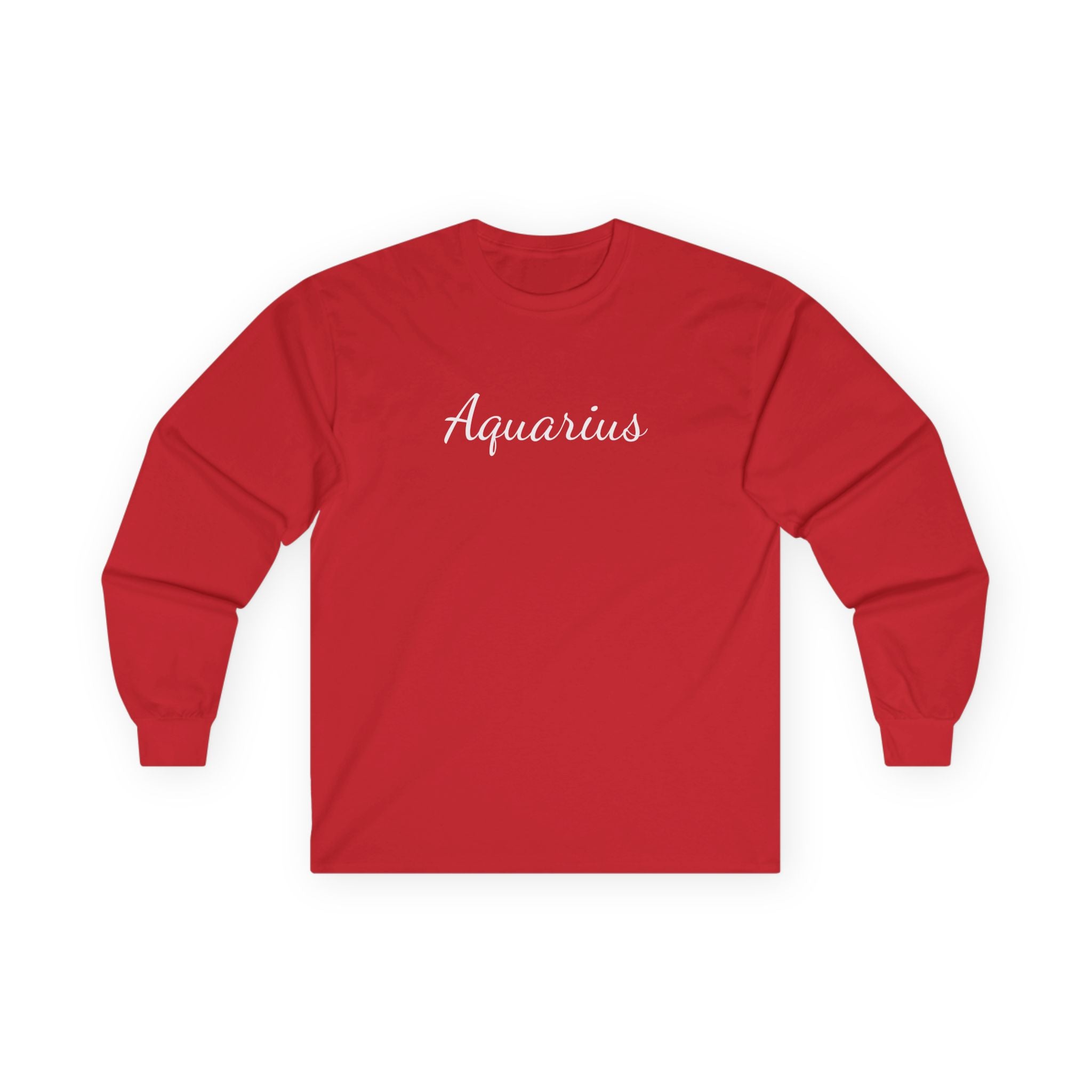 Aquarius - Unisex Ultra Cotton Long Sleeve Tee #zodiac #tarot