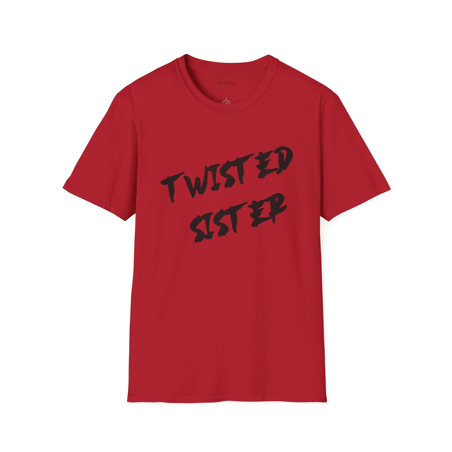 Twisted Sister 03 Unisex SoftStyle T-Shirt 100% Cotton