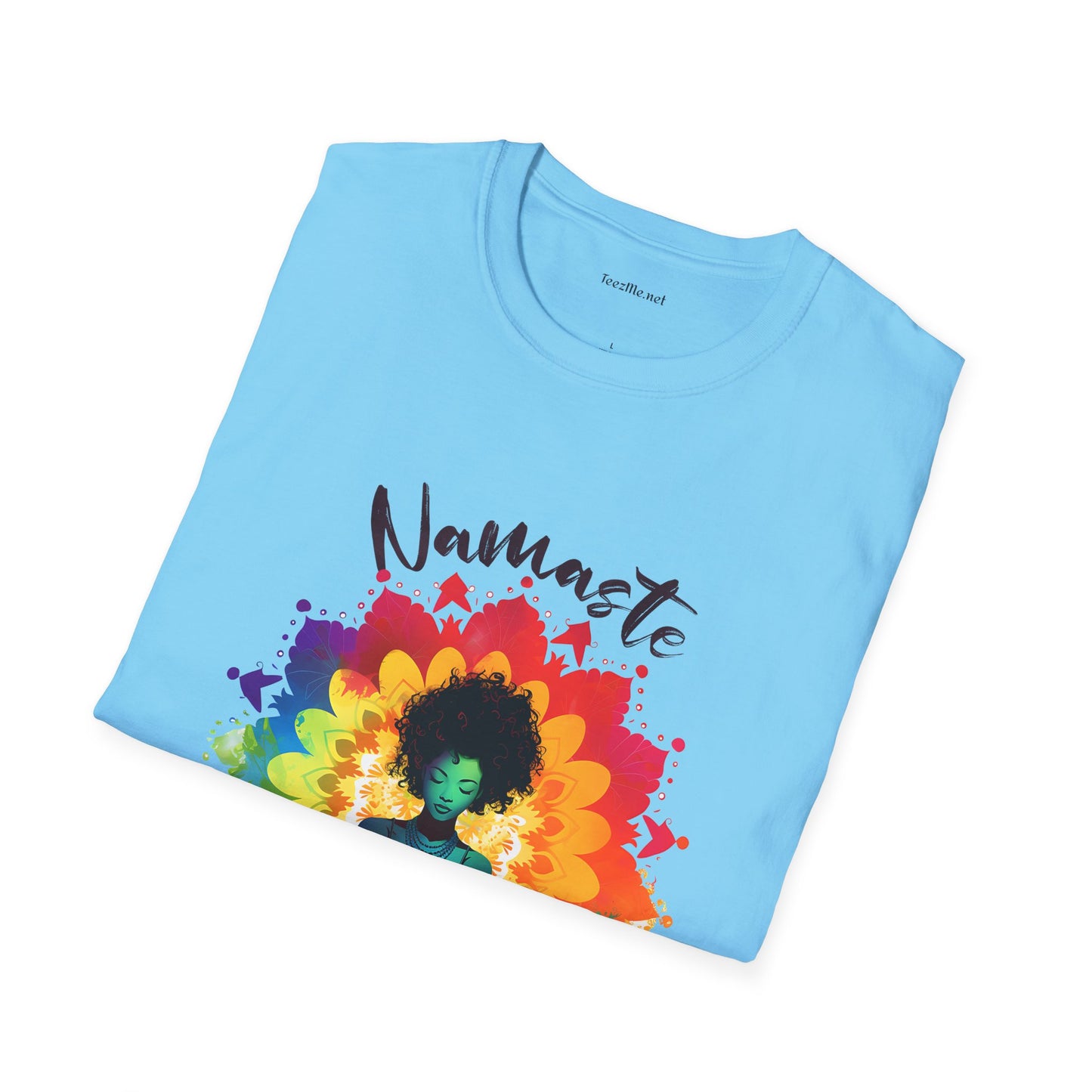 Namaste - Unisex Softstyle T-Shirt 100% Cotton Graphic