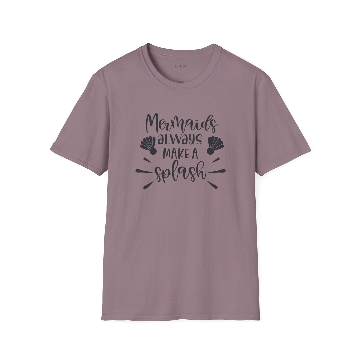 Mermaids make a splash - Unisex Softstyle T-Shirt 100% Cotton Graphic