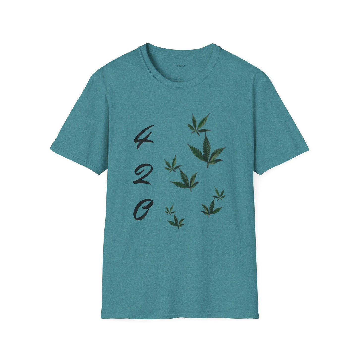 420 - Unisex Softstyle T-Shirt 100% Cotton Graphic #weed #cannabis