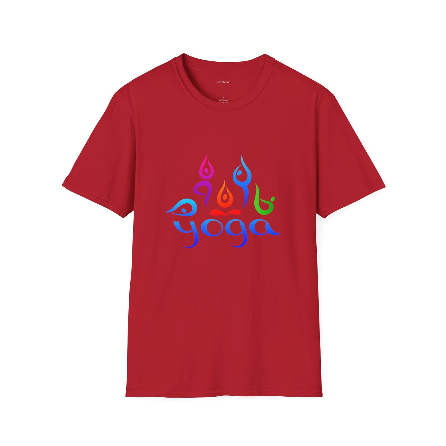YOGA - Unisex Softstyle T-Shirt 100% Cotton Graphic