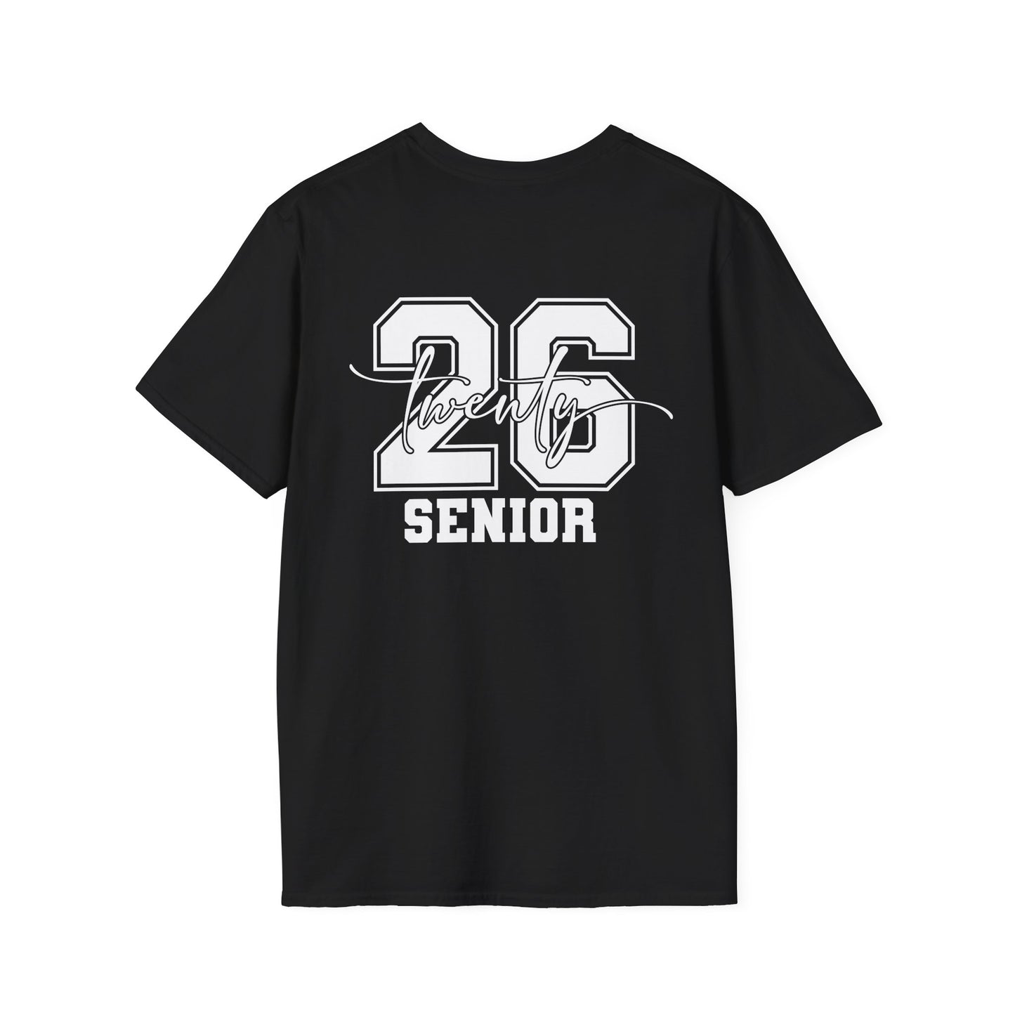 Senior Class of '26 Unisex Softstyle T-Shirt 100% Cotton Graphic