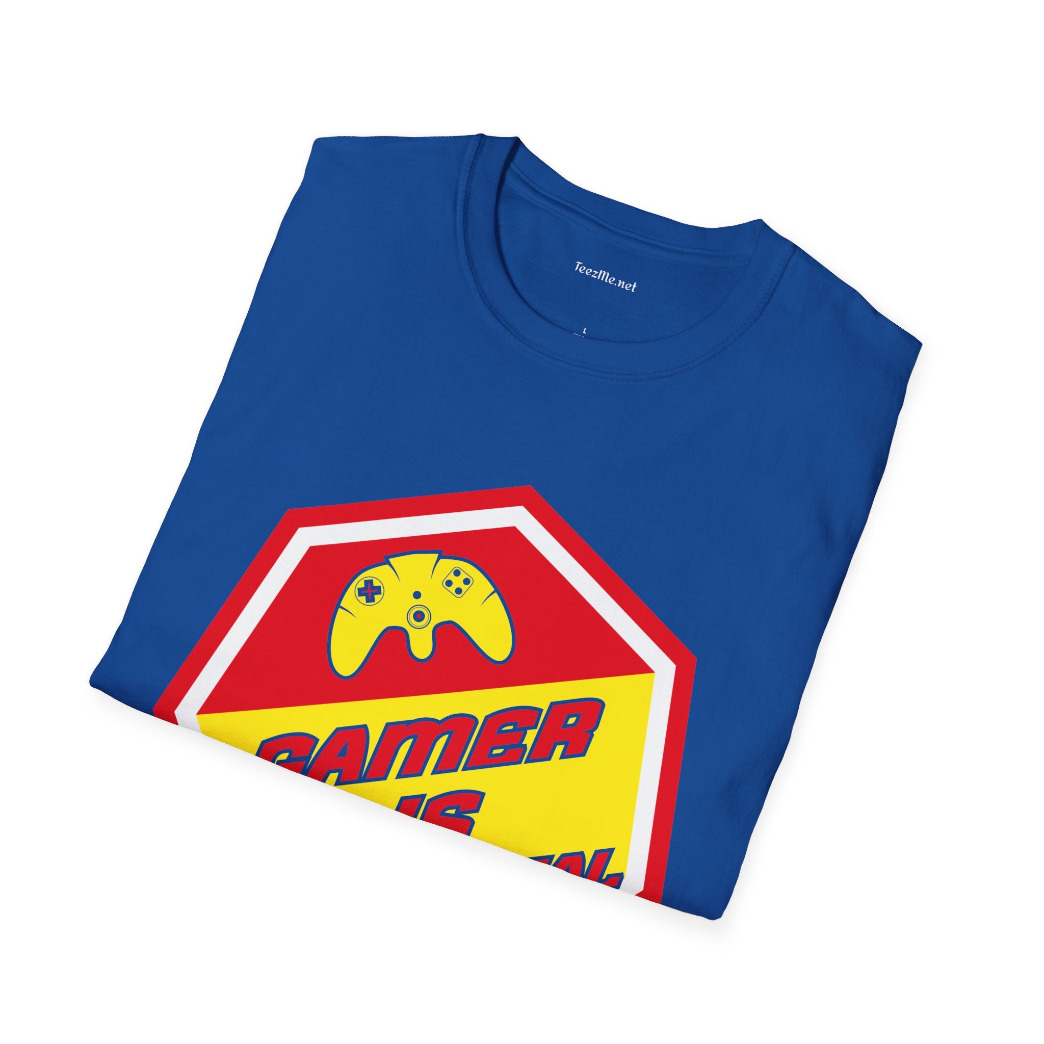 Gamer is Immortal Unisex Softstyle T-Shirt 100% Cotton Graphic