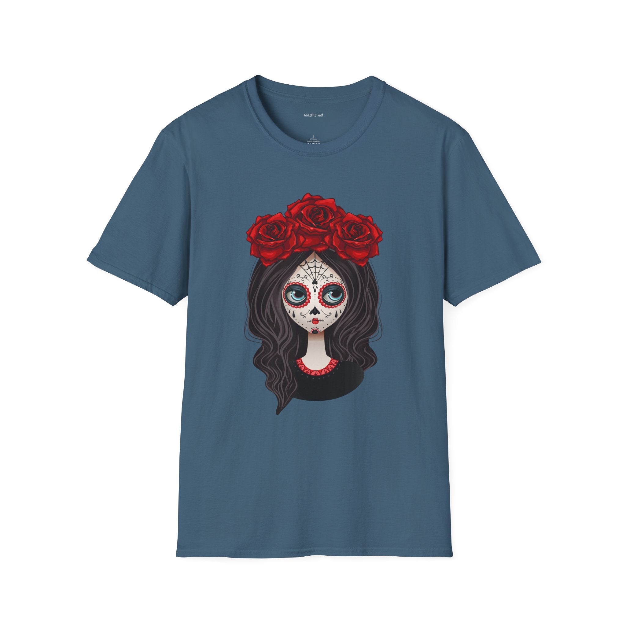 Zombie Girl - Unisex Softstyle T-Shirt 100% Cotton Graphic