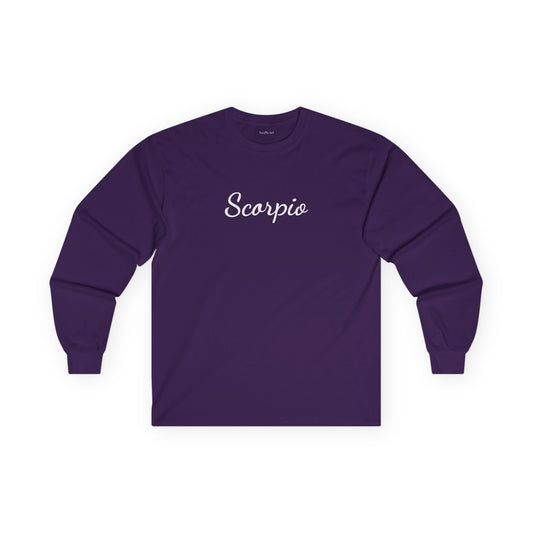 Scorpio - Unisex Ultra Cotton Long Sleeve Tee #zodiac #tarot