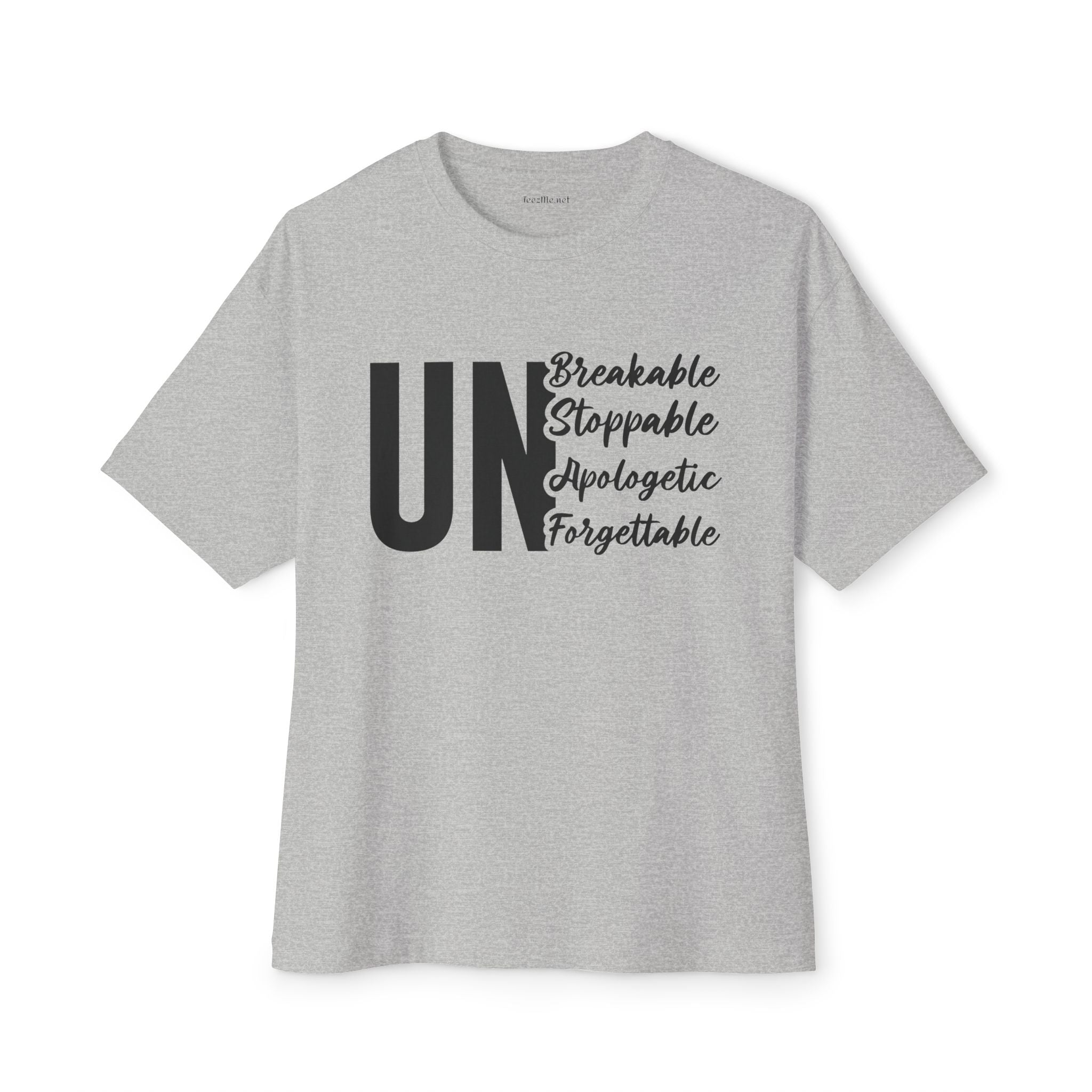 UnBreakable UnStoppable Unisex Oversized Boxy Tee