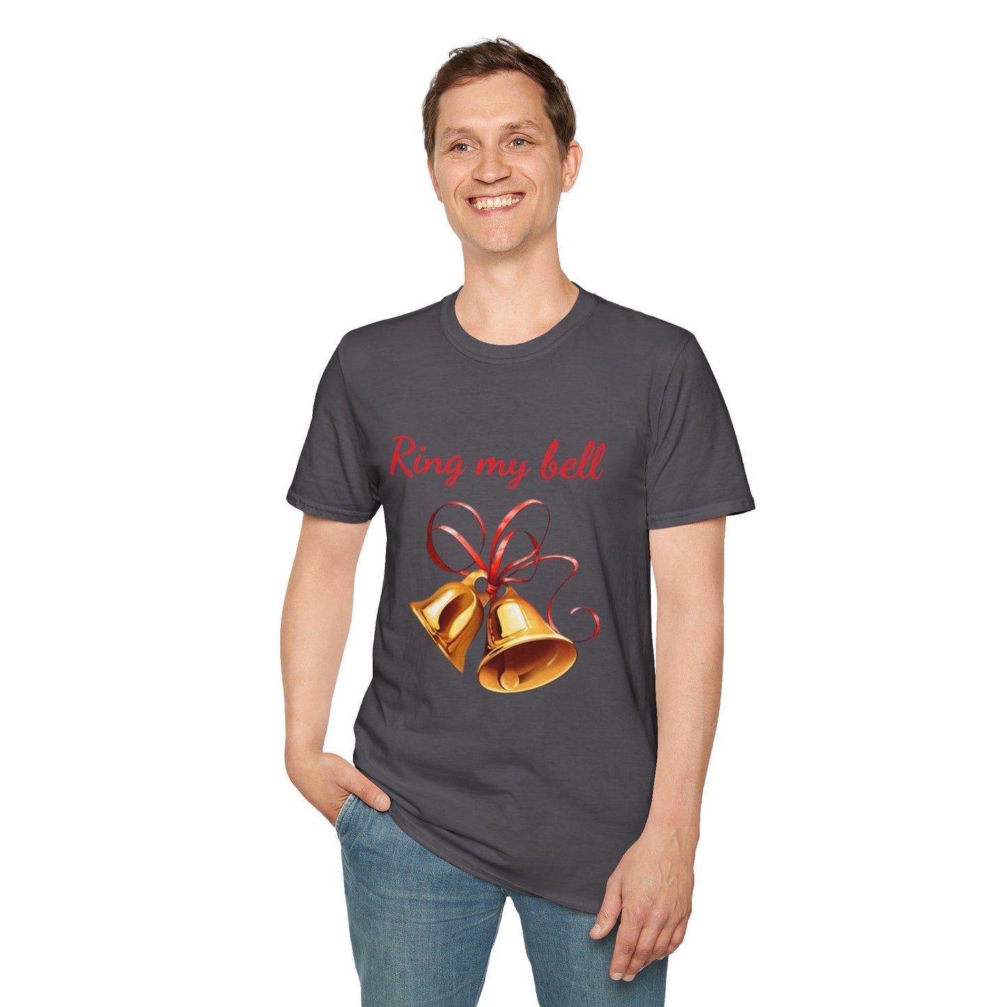 Ring my bell - Unisex Softstyle T-Shirt 100% Cotton Graphic