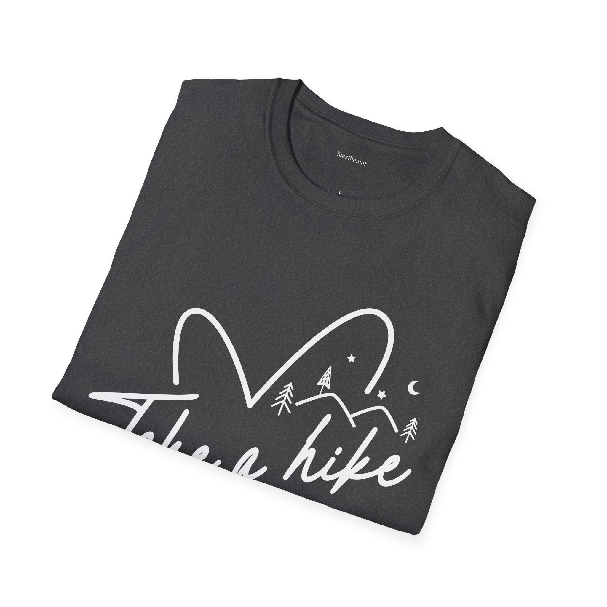 Take a Hike (white) - Unisex Softstyle T-Shirt 100% Cotton Graphic