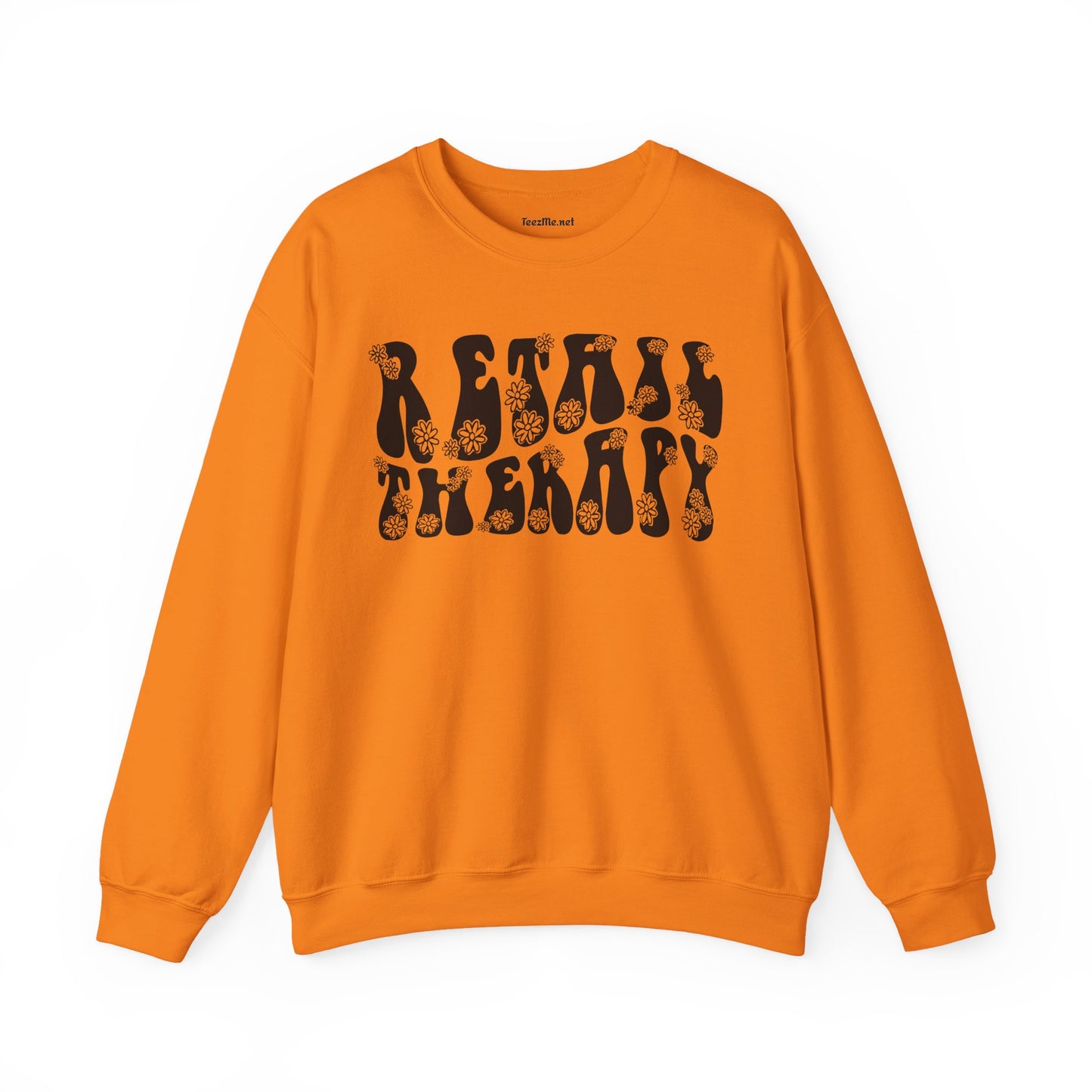 Retail Therapy Retro 01 Unisex Heavy Blend™ Crewneck Sweatshirt Graphic