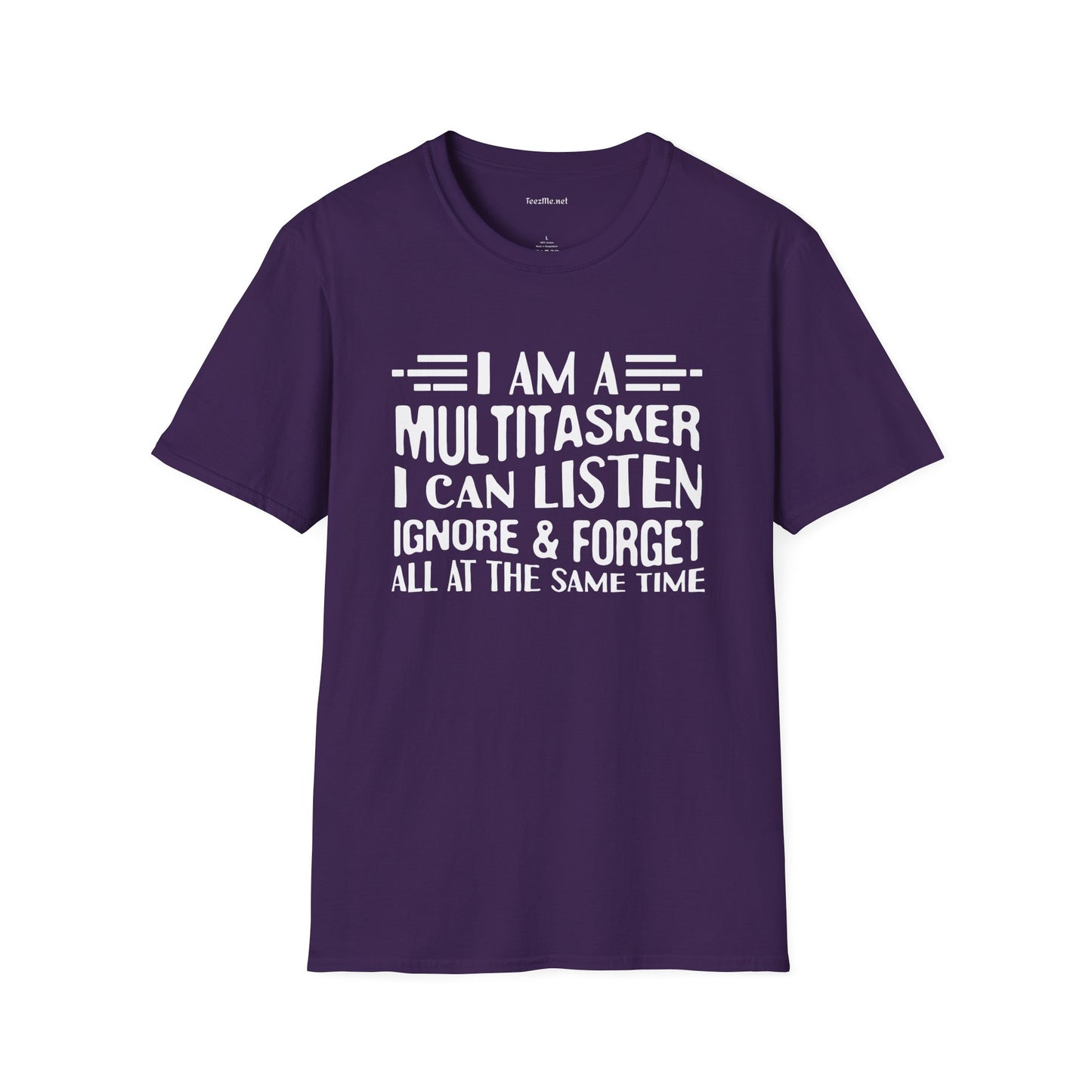 MultiTasker Unisex SoftStyle T-Shirt 100% Cotton