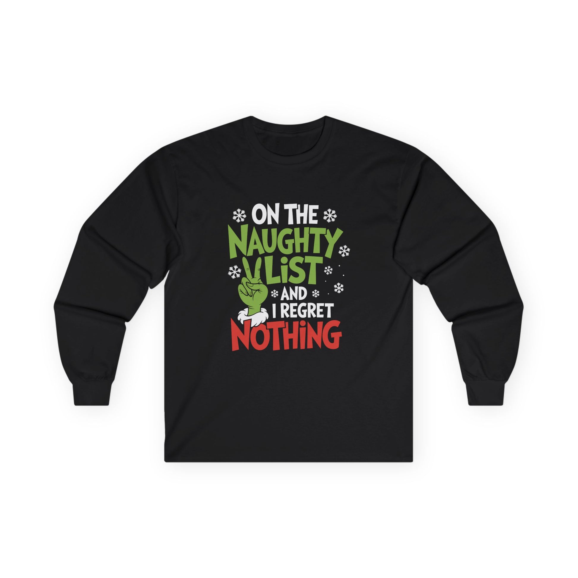 On The Naughty List Unisex Ultra Cotton Long Sleeve Tee