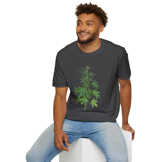 Weed Plant - nisex Softstyle T-Shirt 100% Cotton Graphic