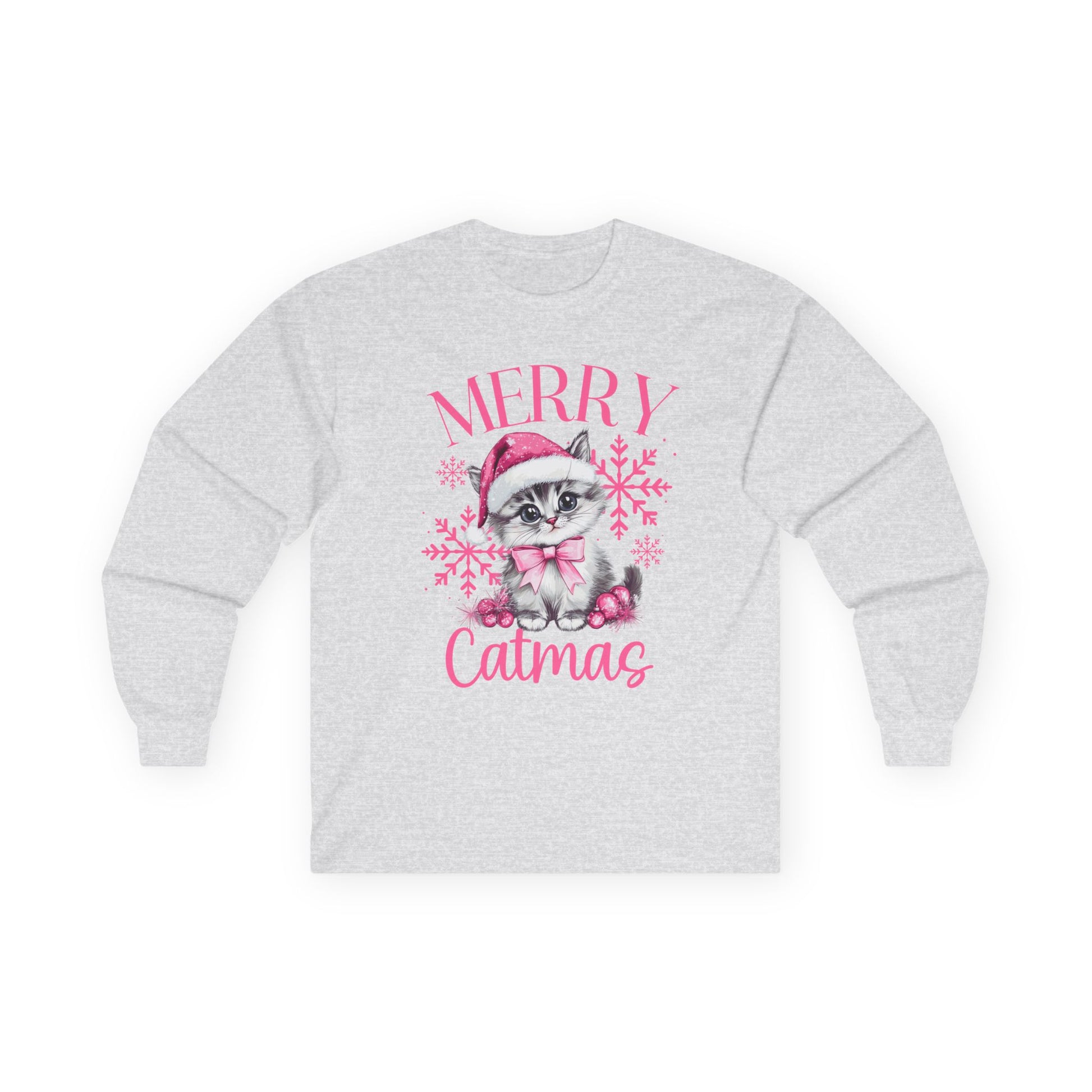 Merry Catmas - Unisex Ultra Cotton Long Sleeve Tee