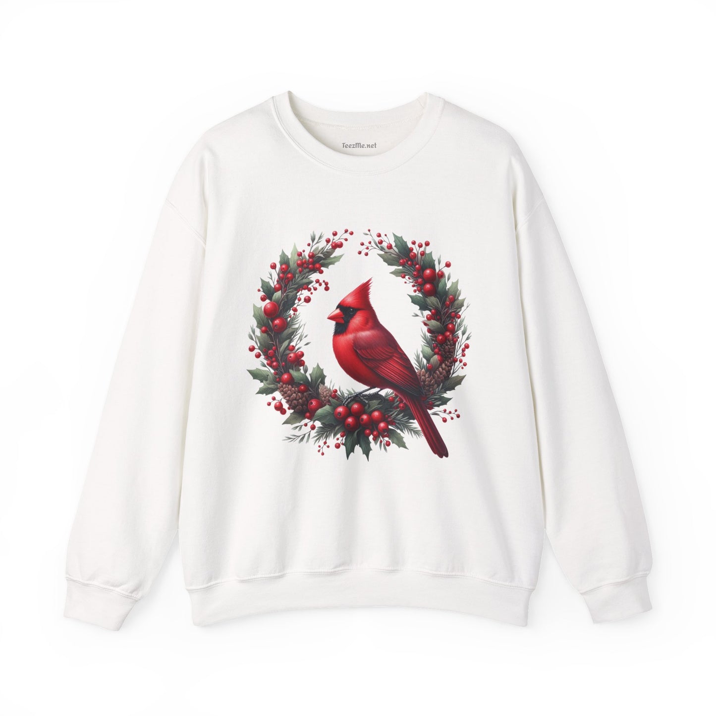 Christmas Cardinal Unisex Heavy Blend™ Crewneck Sweatshirt