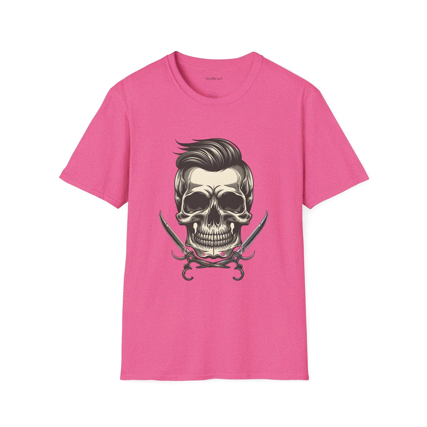 Vintage Hairstylist Unisex Softstyle T-Shirt 100% Cotton Graphic