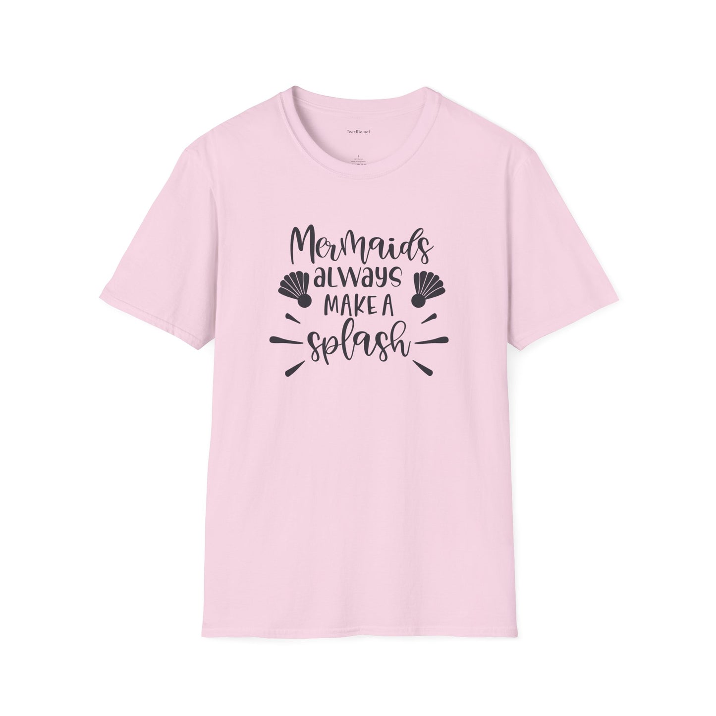 Mermaids make a splash - Unisex Softstyle T-Shirt 100% Cotton Graphic