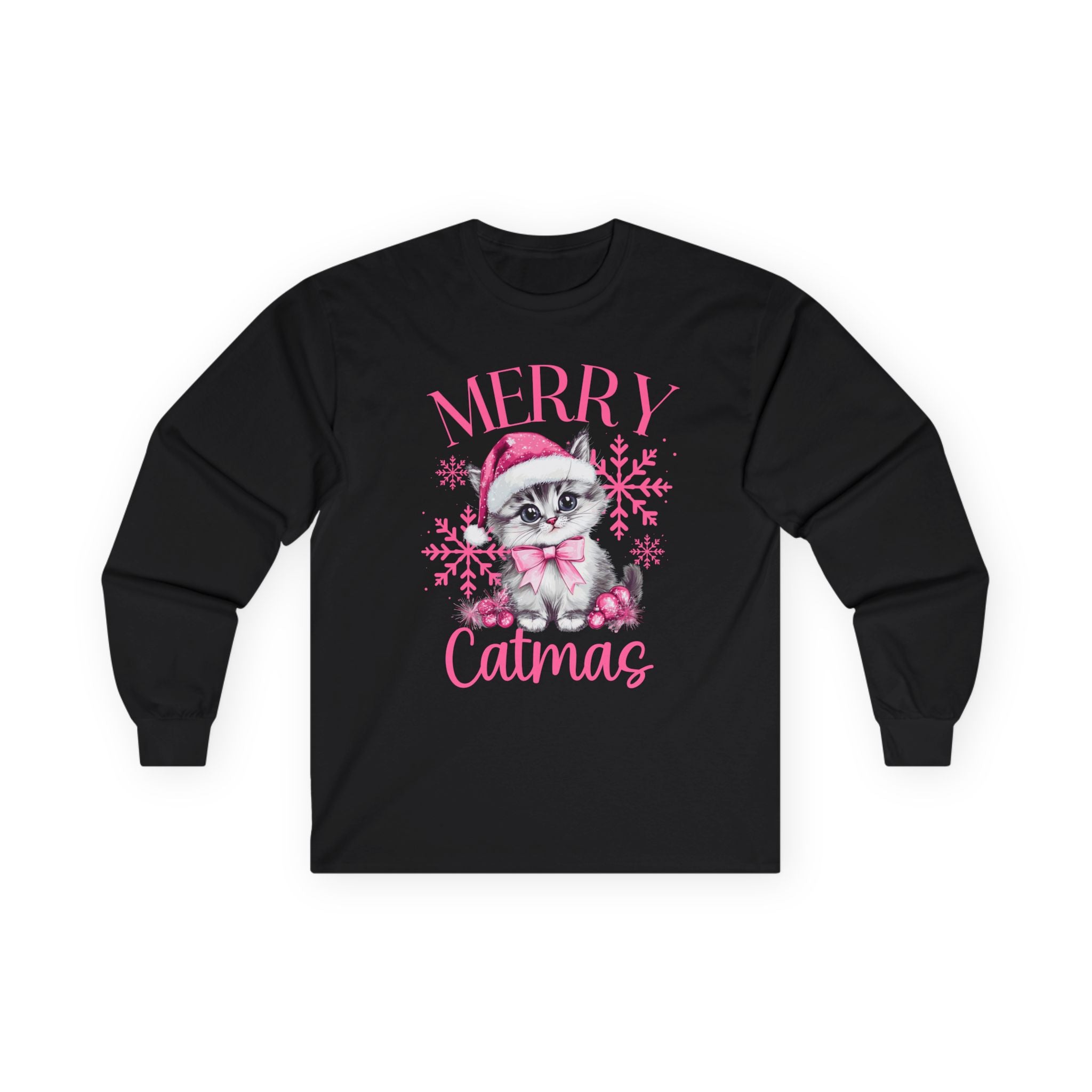 Merry Catmas - Unisex Ultra Cotton Long Sleeve Tee