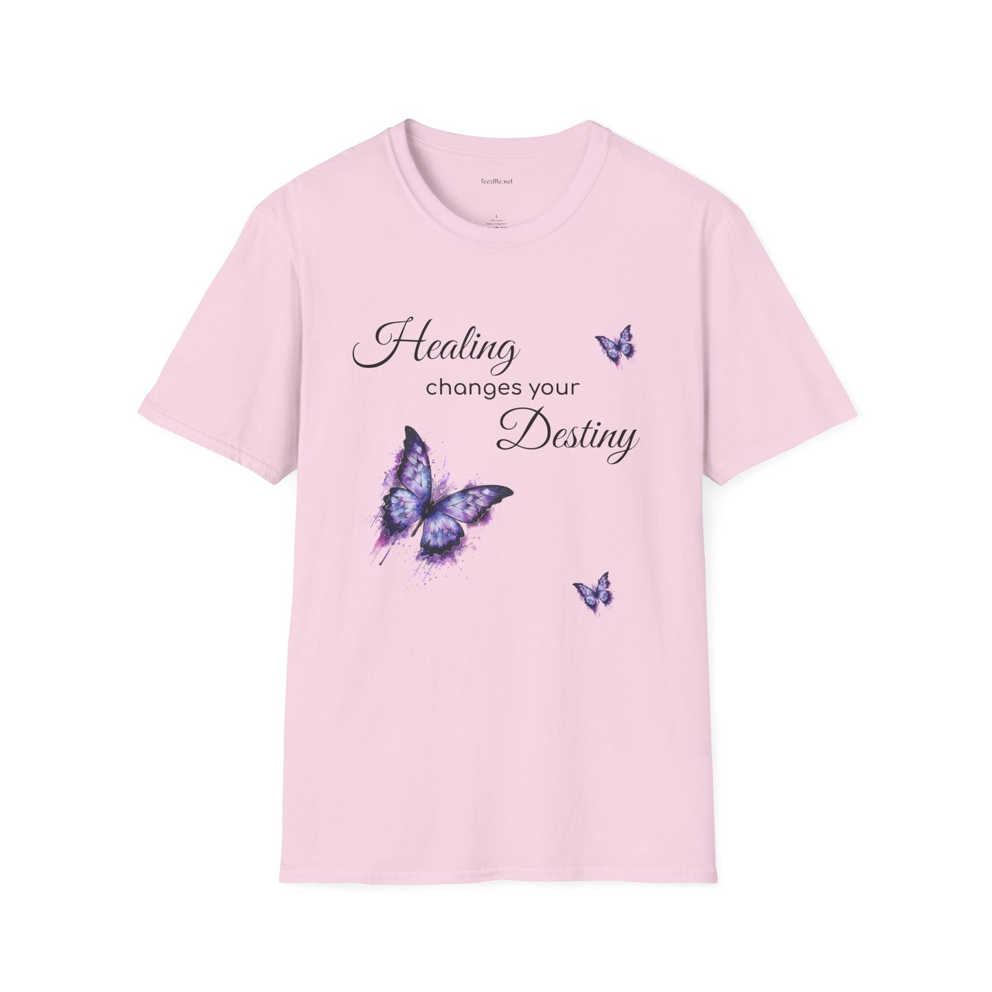 Healing changes your Destiny Unisex Softstyle T-Shirt 100% Cotton Graphic