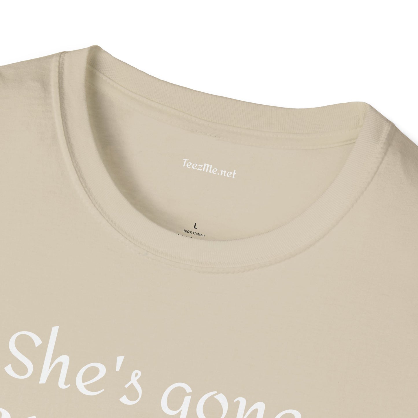 She's gone COASTAL - Unisex Softstyle T-Shirt 100% Cotton Graphic